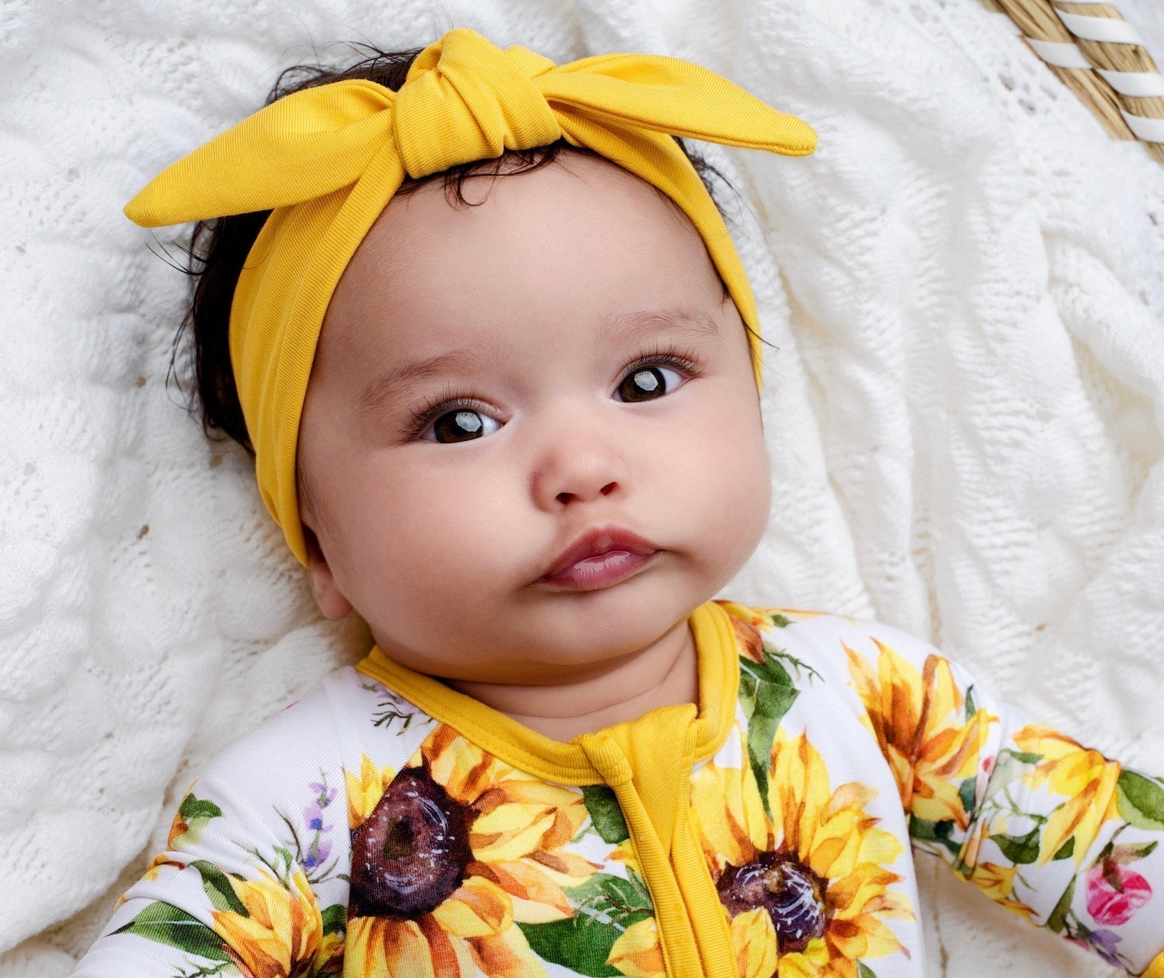 Suns And Roses (sunflowers) Bow