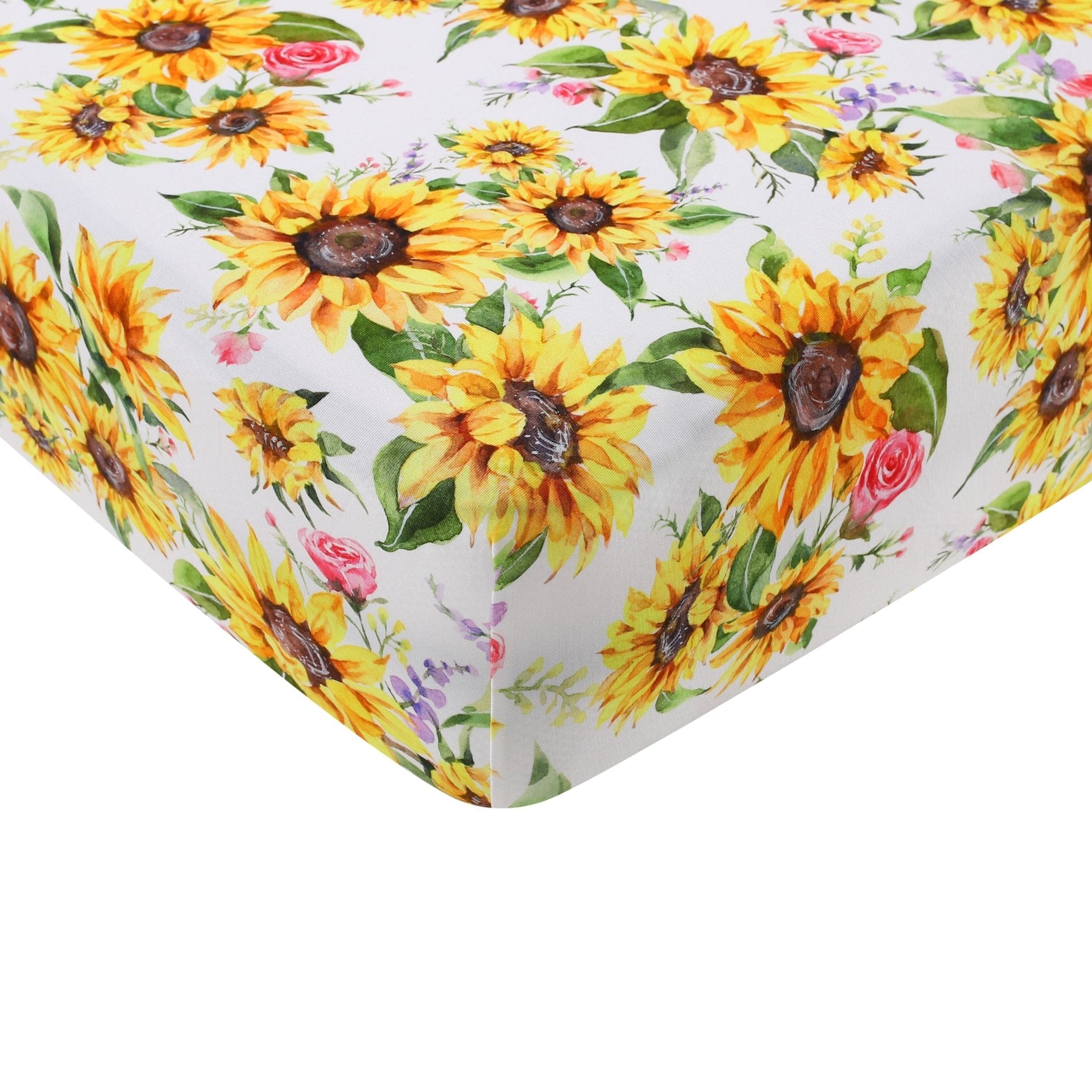 Suns And Roses (sunflowers) Crib Sheet