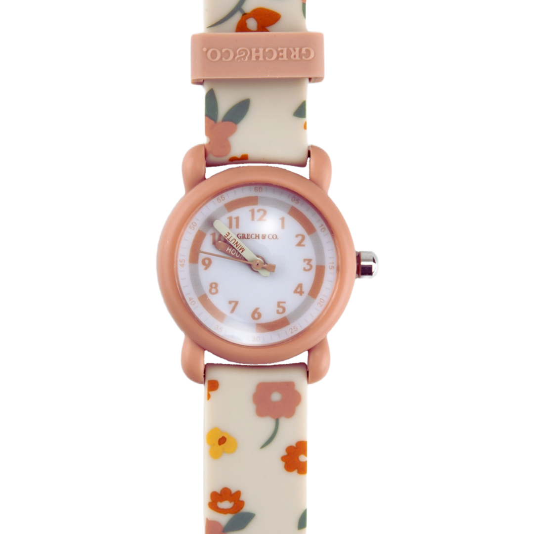 Classic Watches | Silicone + Stainless Steel | Sunset Meadow
