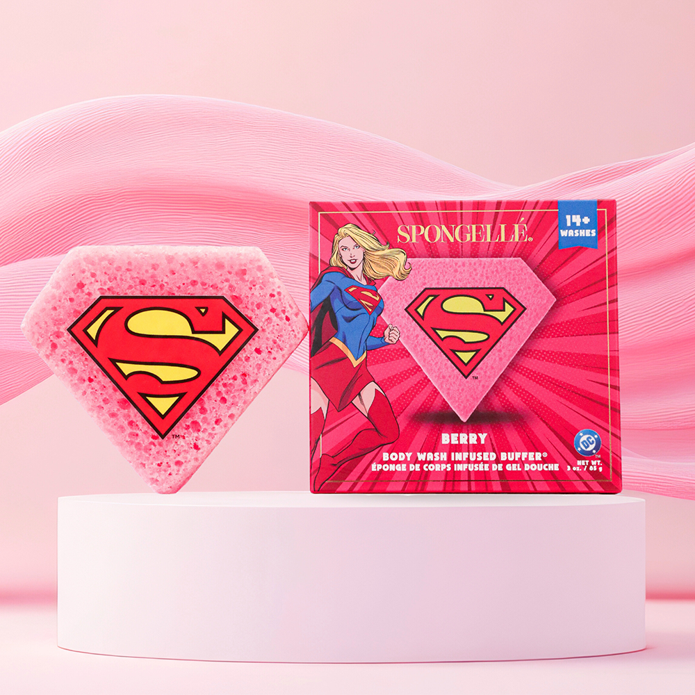 Supergirl™ Berry Body Buffer | Dc Superhero