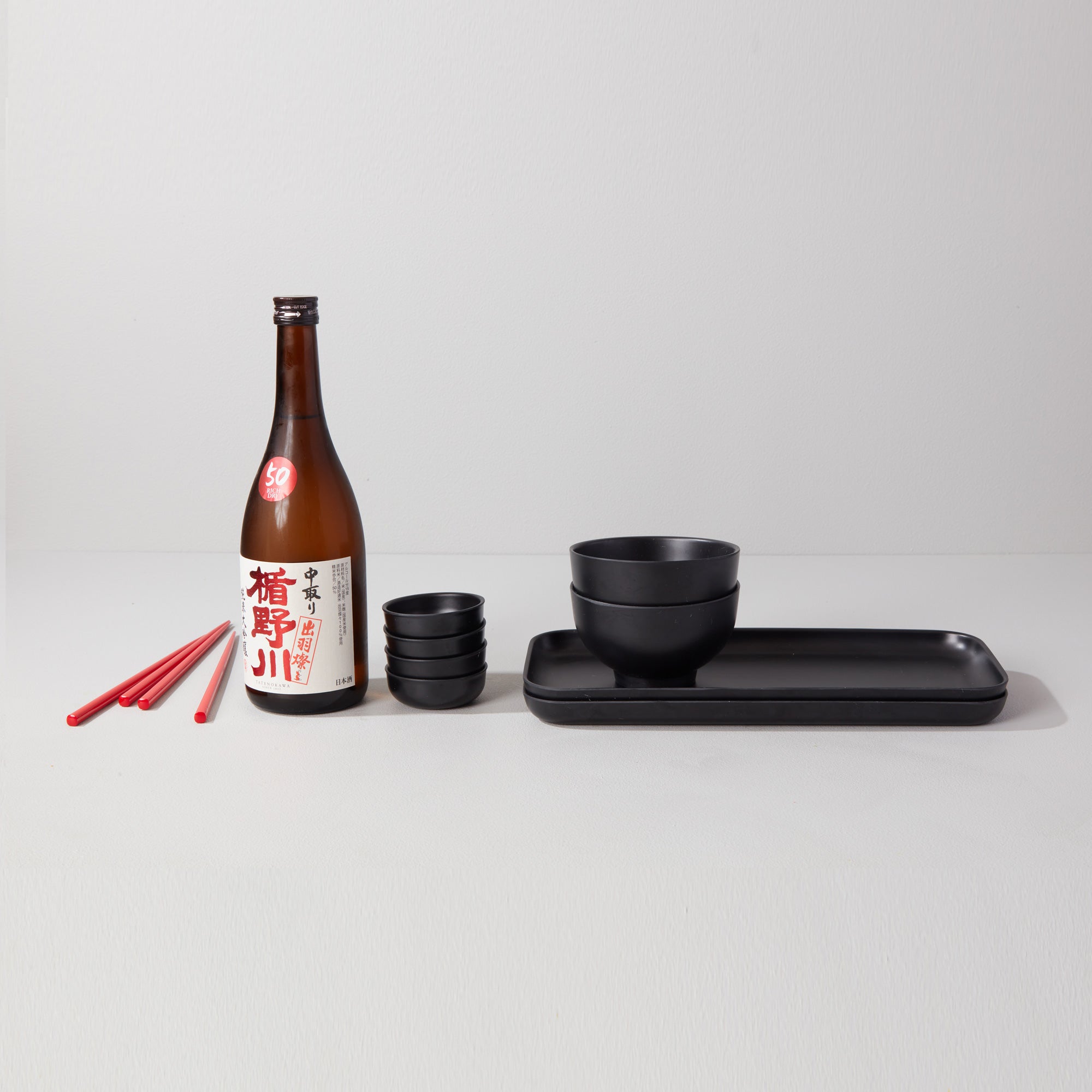 Sushi Set For 2 - Black