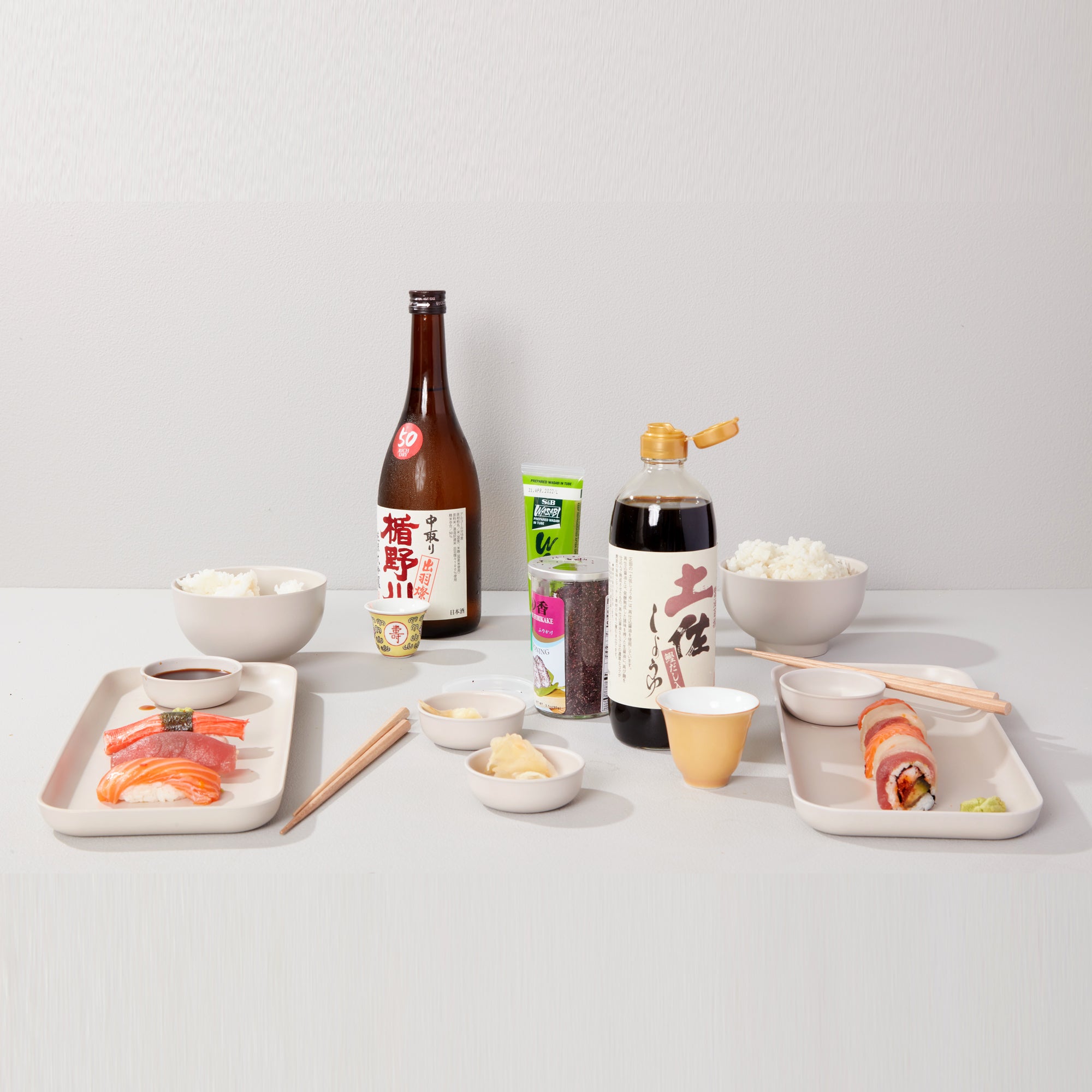 Sushi Set For 2 - Off White
