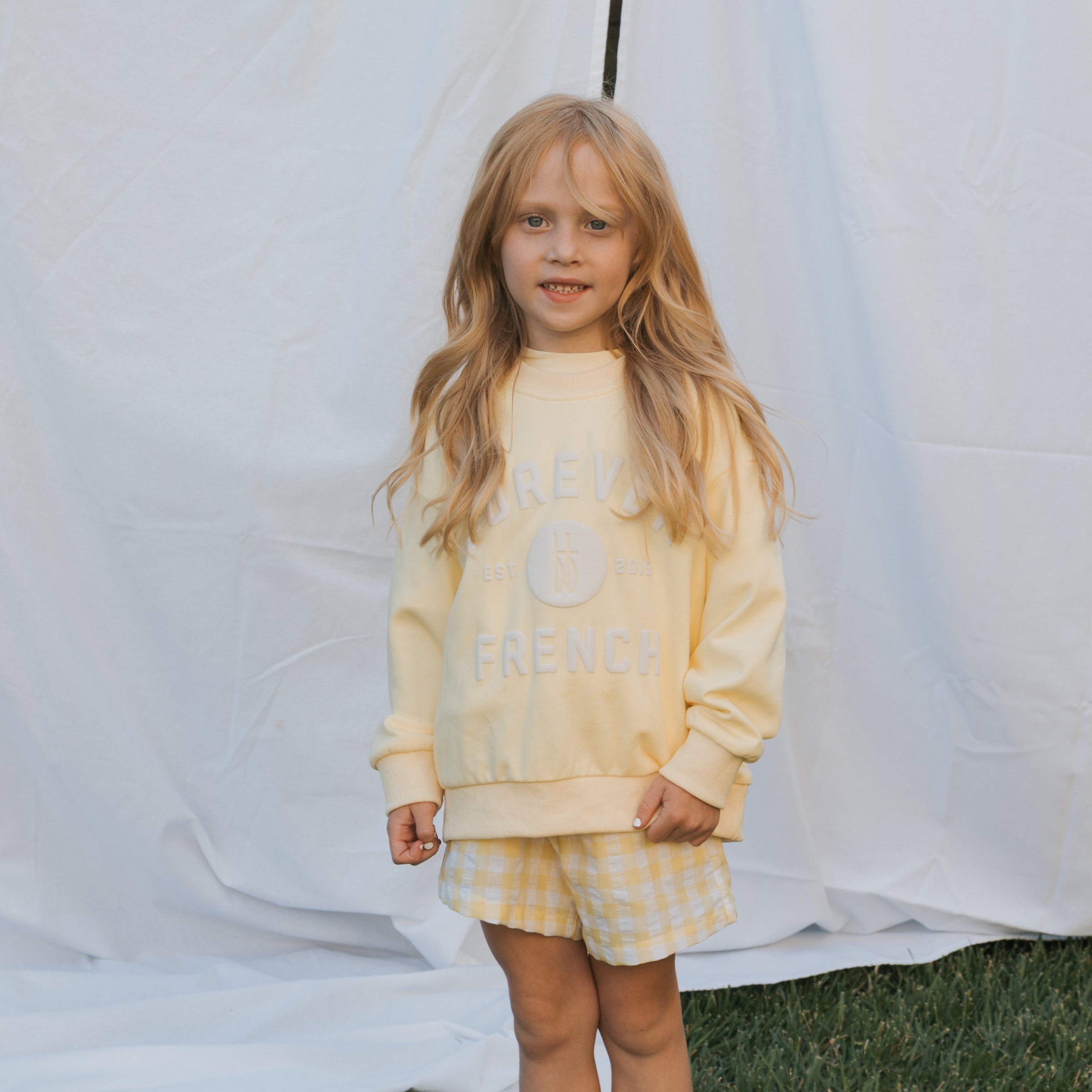 Child Sweatshirt | Ff Yellow