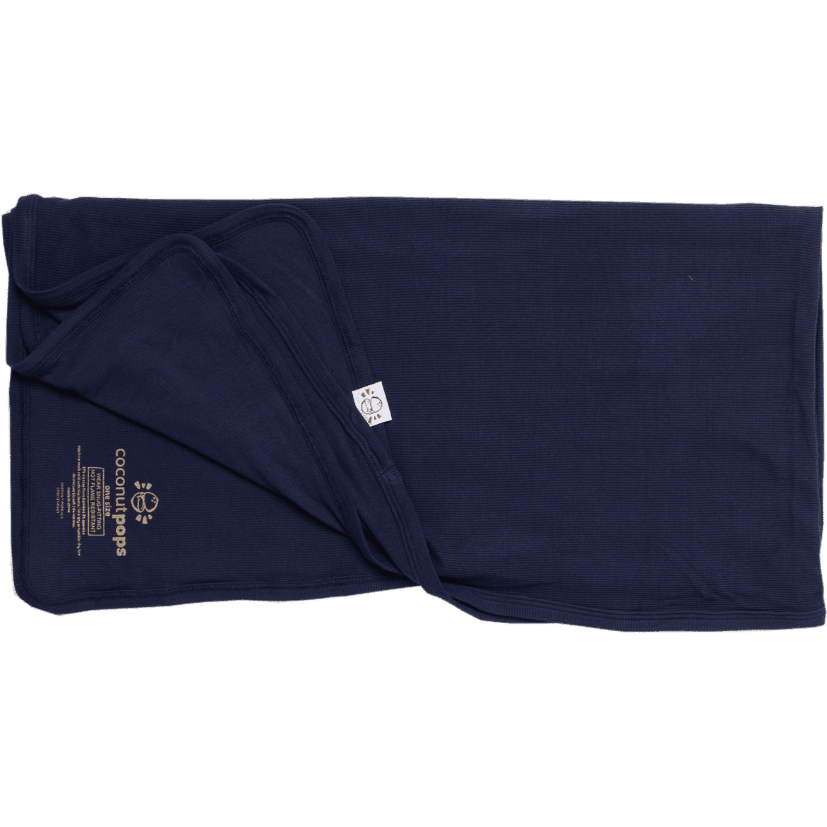 Swaddle In Navy (ribbed)