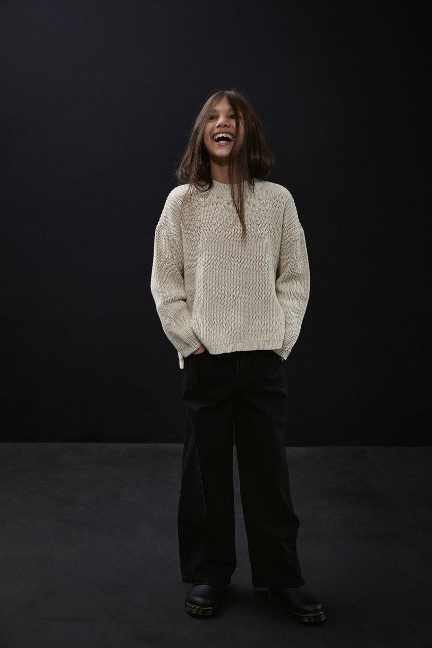 Organic Cotton Knit Sweater
