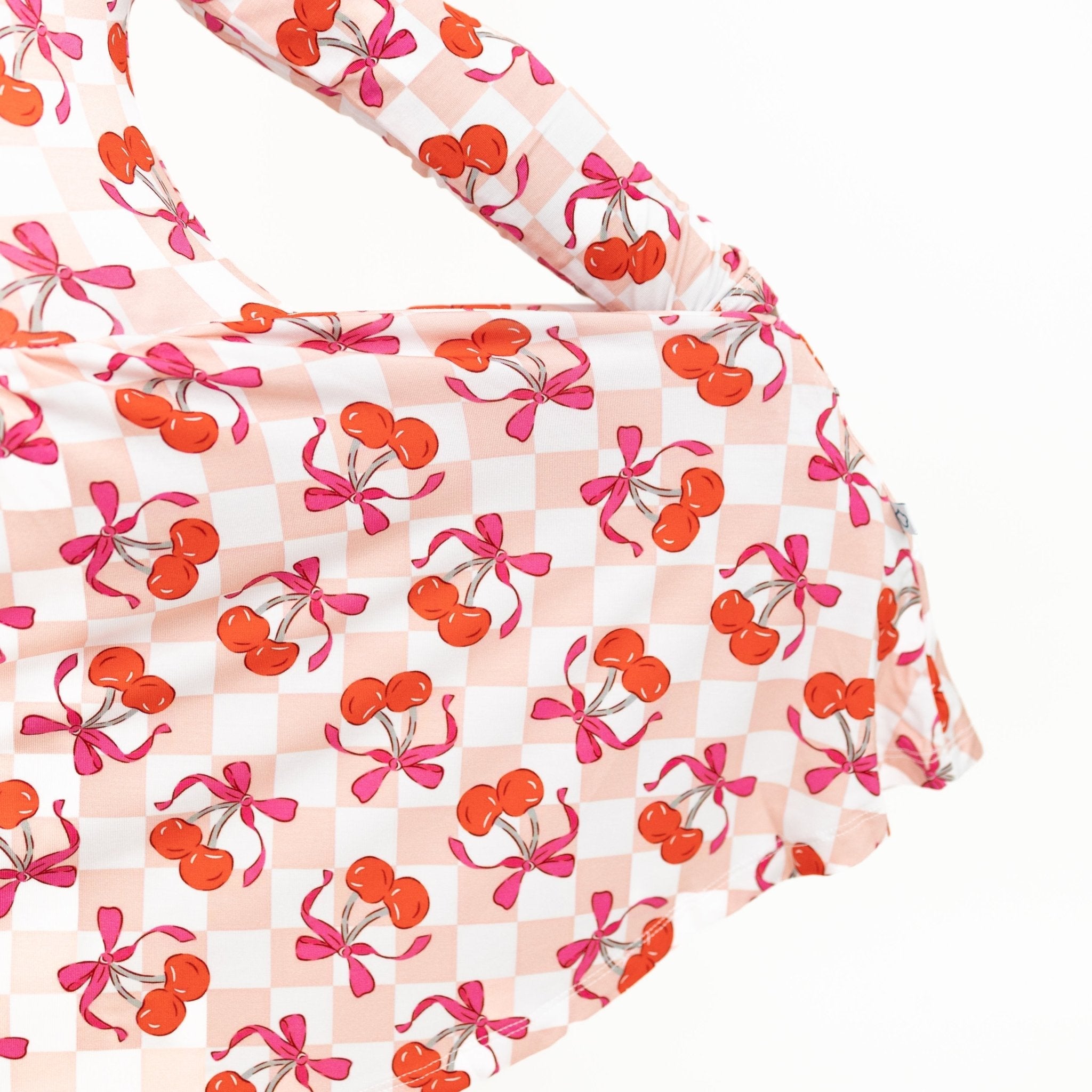 Sweet Cherry Love Long Sleeve Twirl Dress