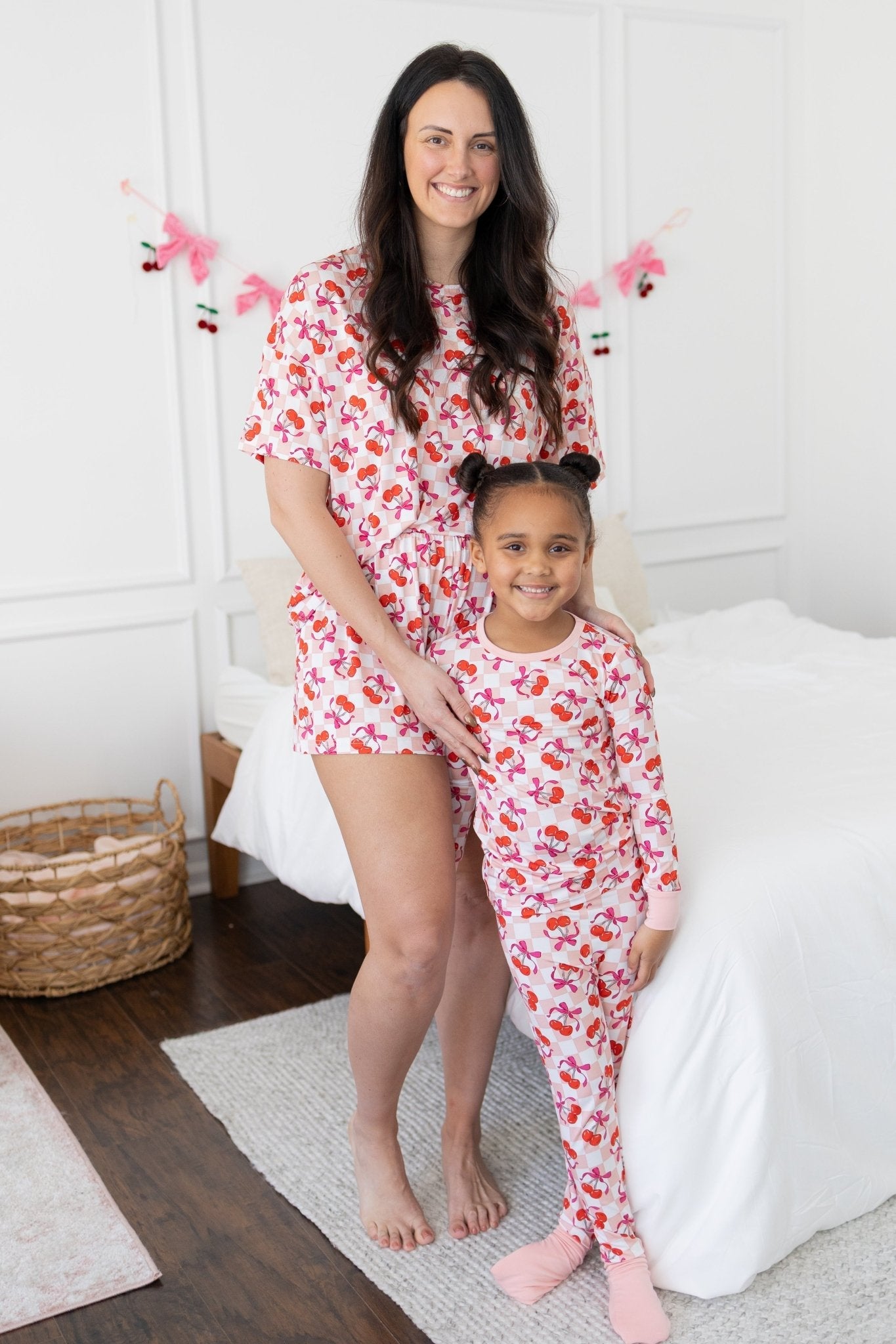 Sweet Cherry Love Weekender Shorts Set