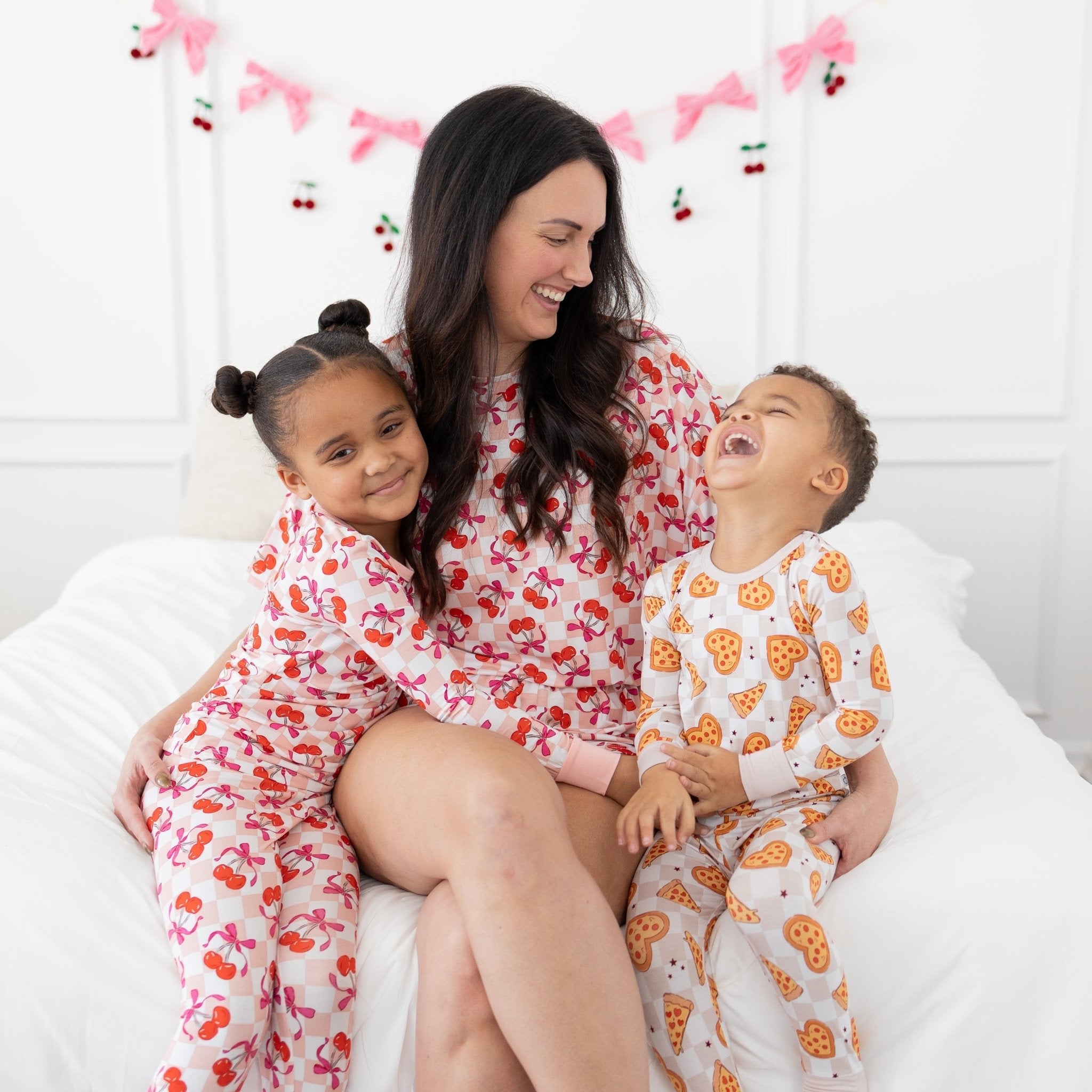 Sweet Cherry Love Weekender Shorts Set