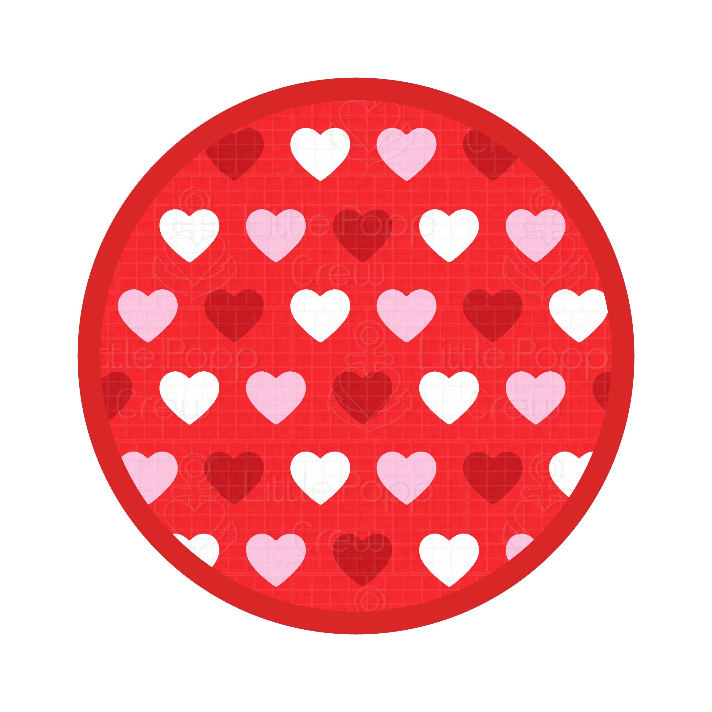 Sweet Little Hearts | Mini Quilted Bamboo Baby Blanket