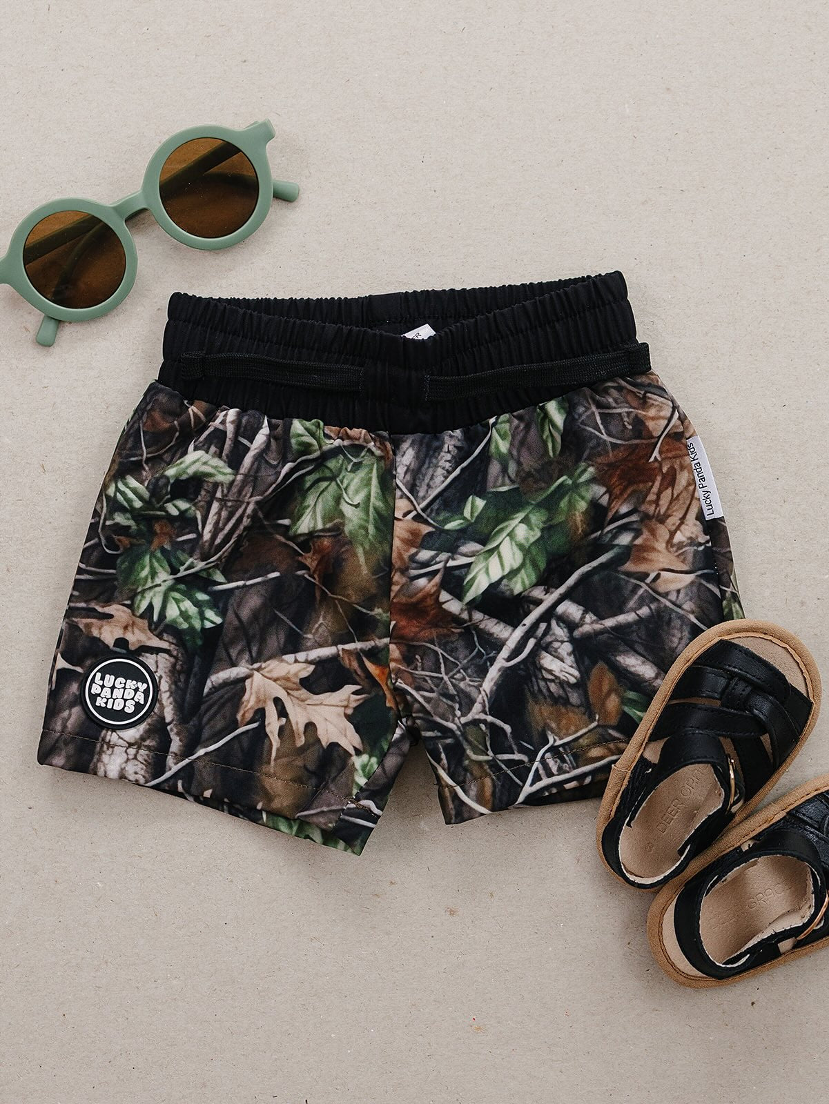 Swim Trunks | Brown Camo