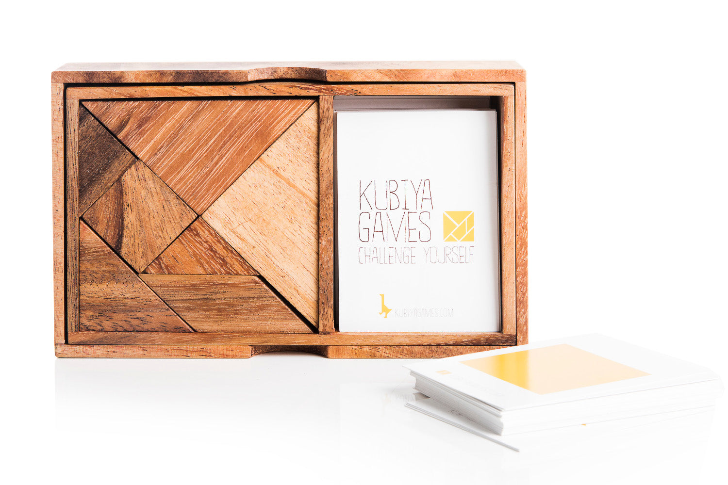 Tangram Puzzle - Two Sets With 65 Challenge Cards