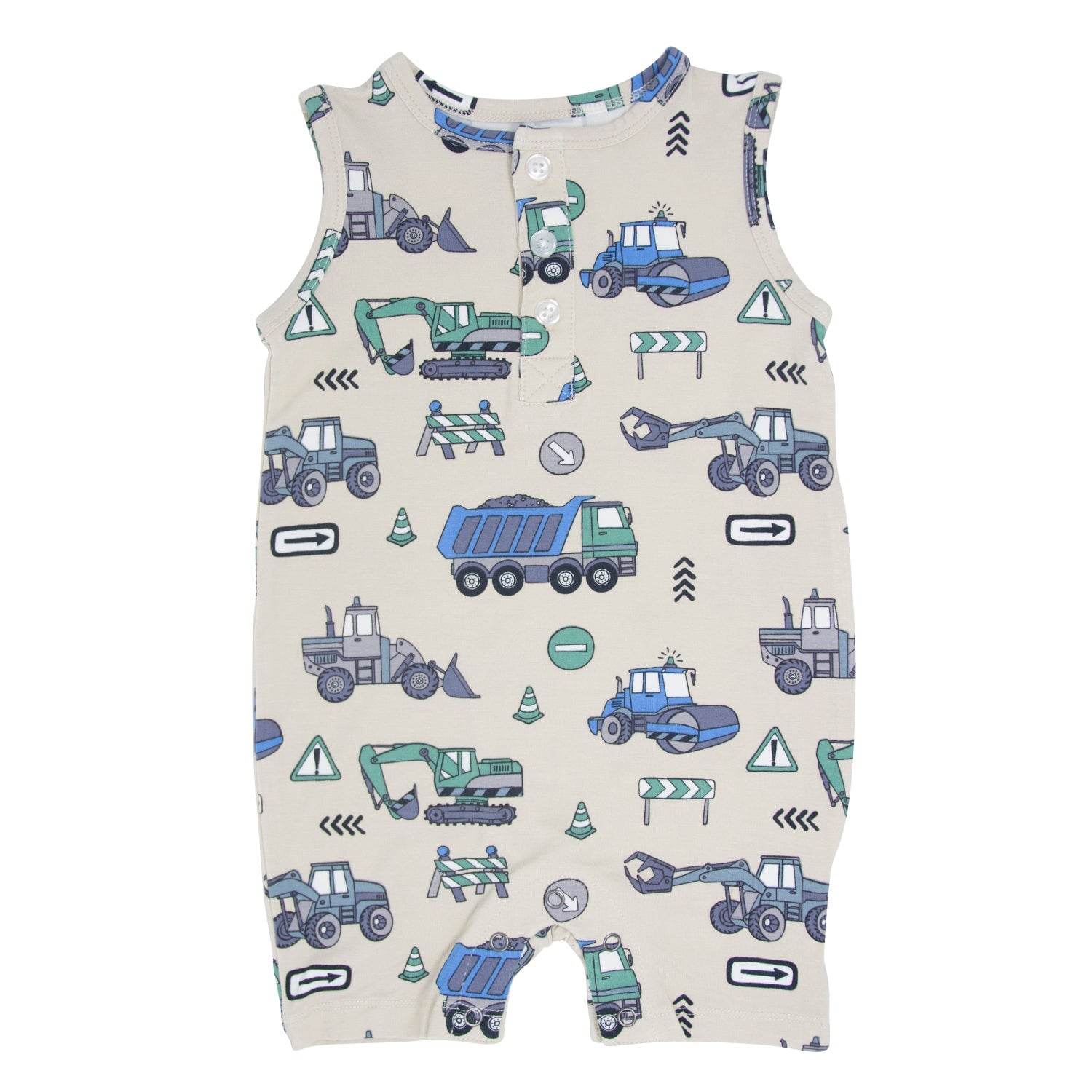 Trucks Convertible Romper main image 1