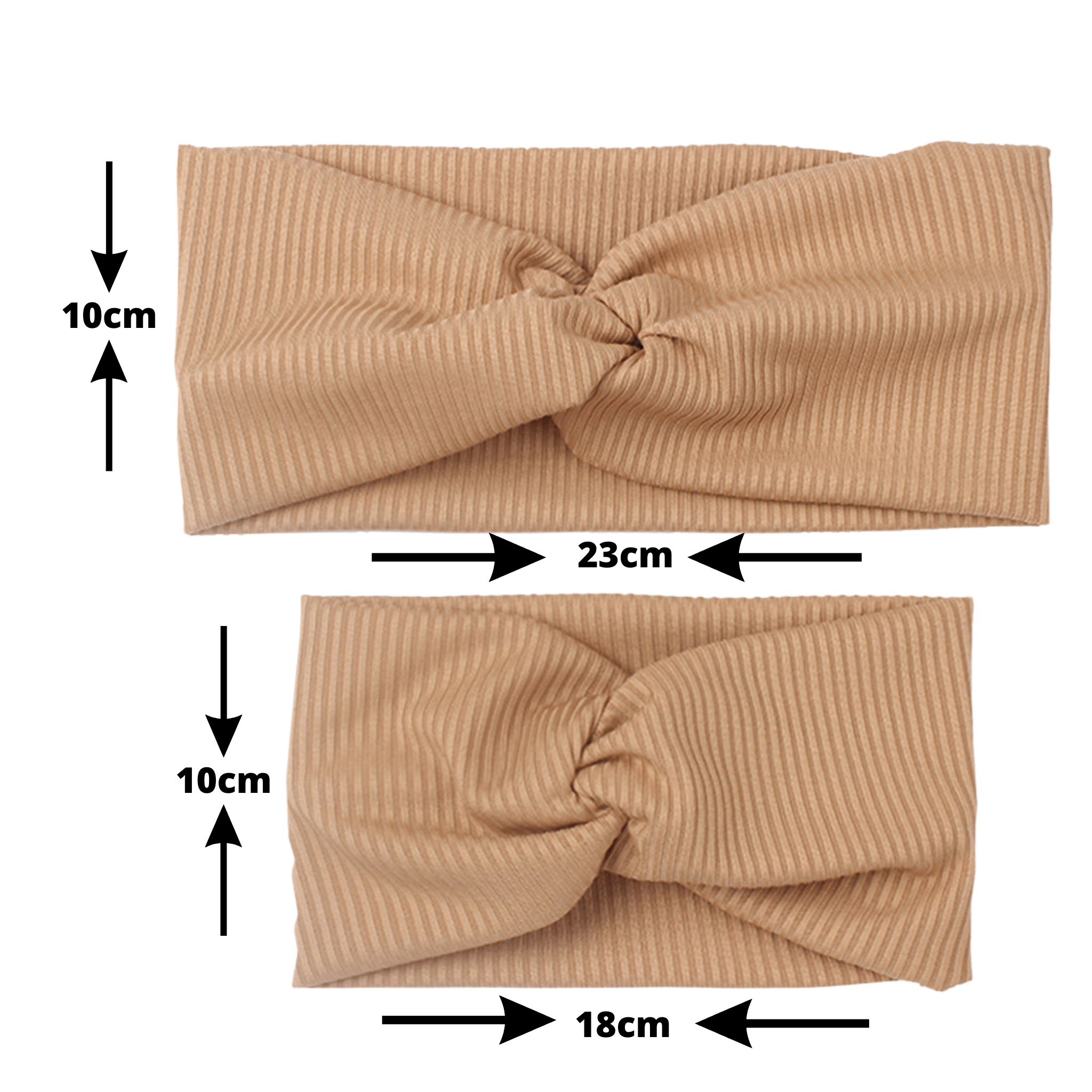 Matching Headbands - Tan