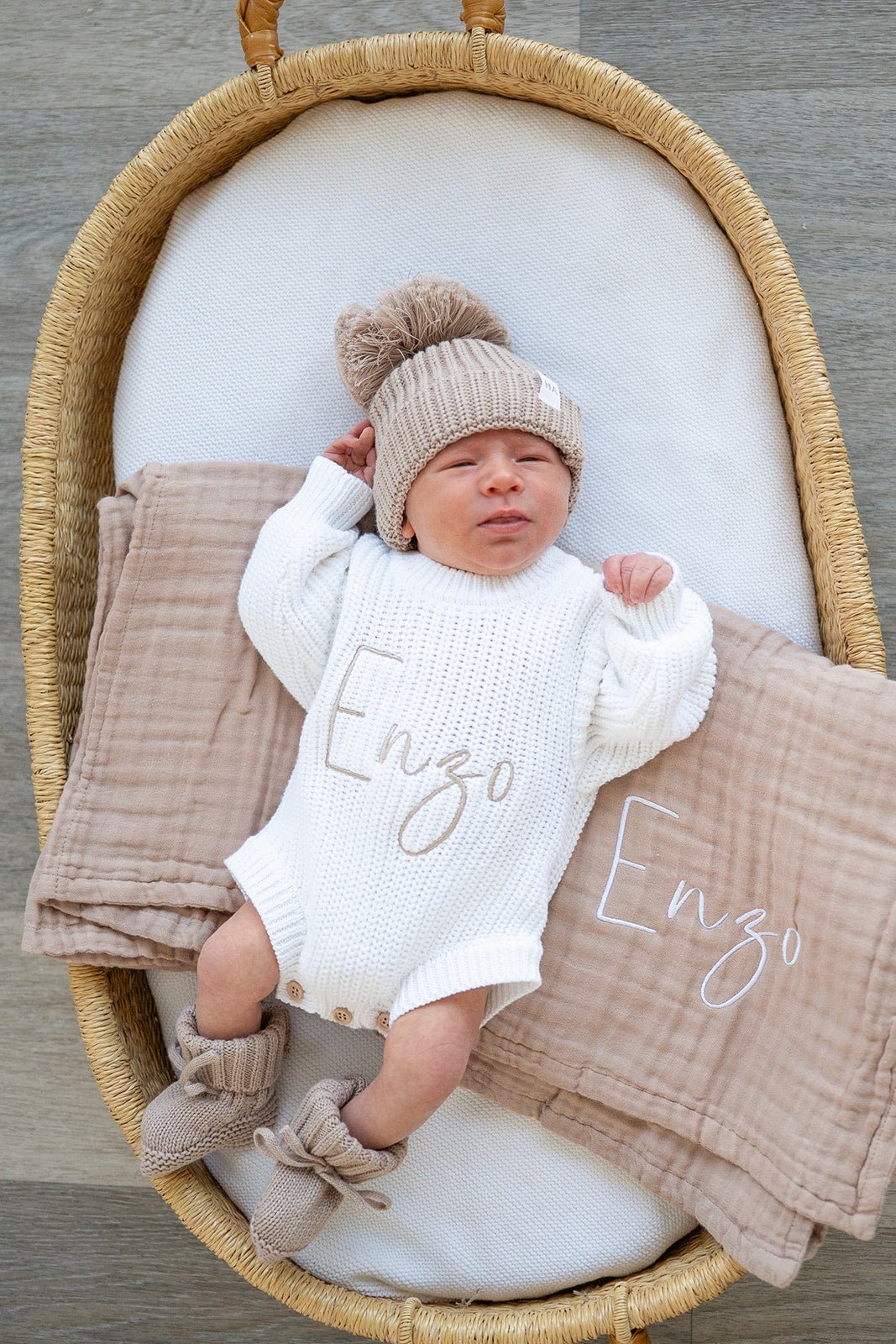 Muslin 6-layer Blanket - Brown