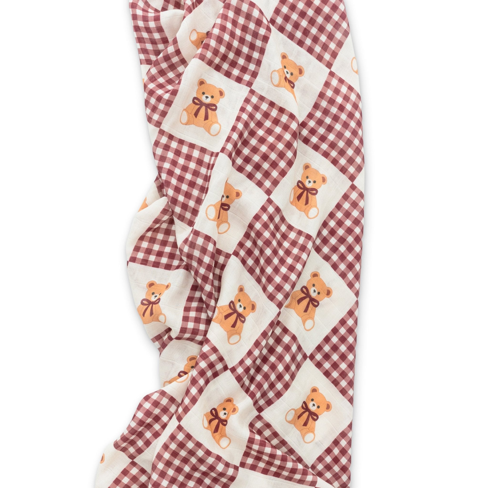 Teddy Muslin Blanket