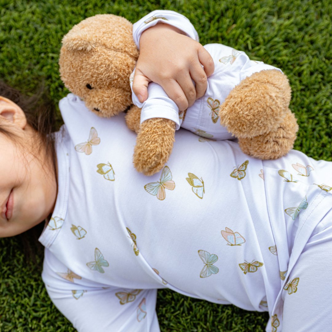 Teddy Plush Toy: Butterflies