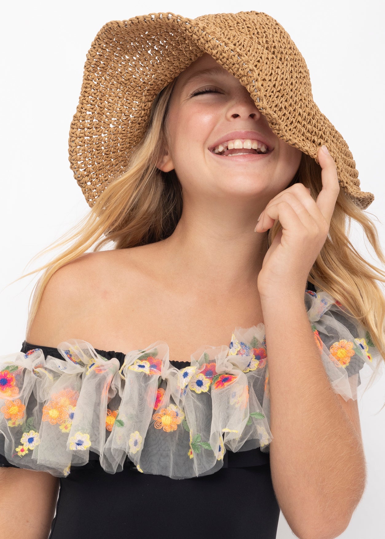 Floral Bathing Suit For Girls