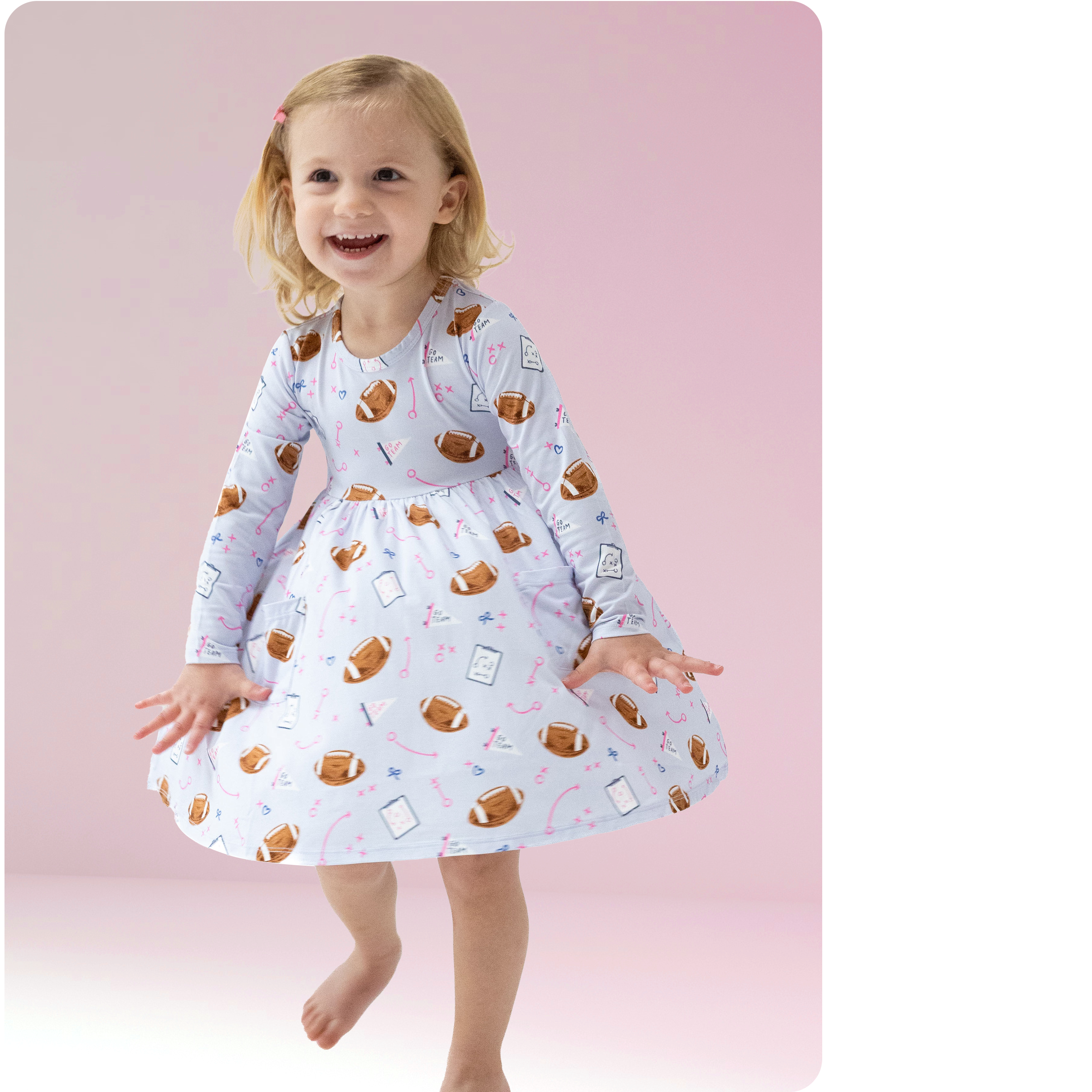 Twirly Long Sleeve Dress