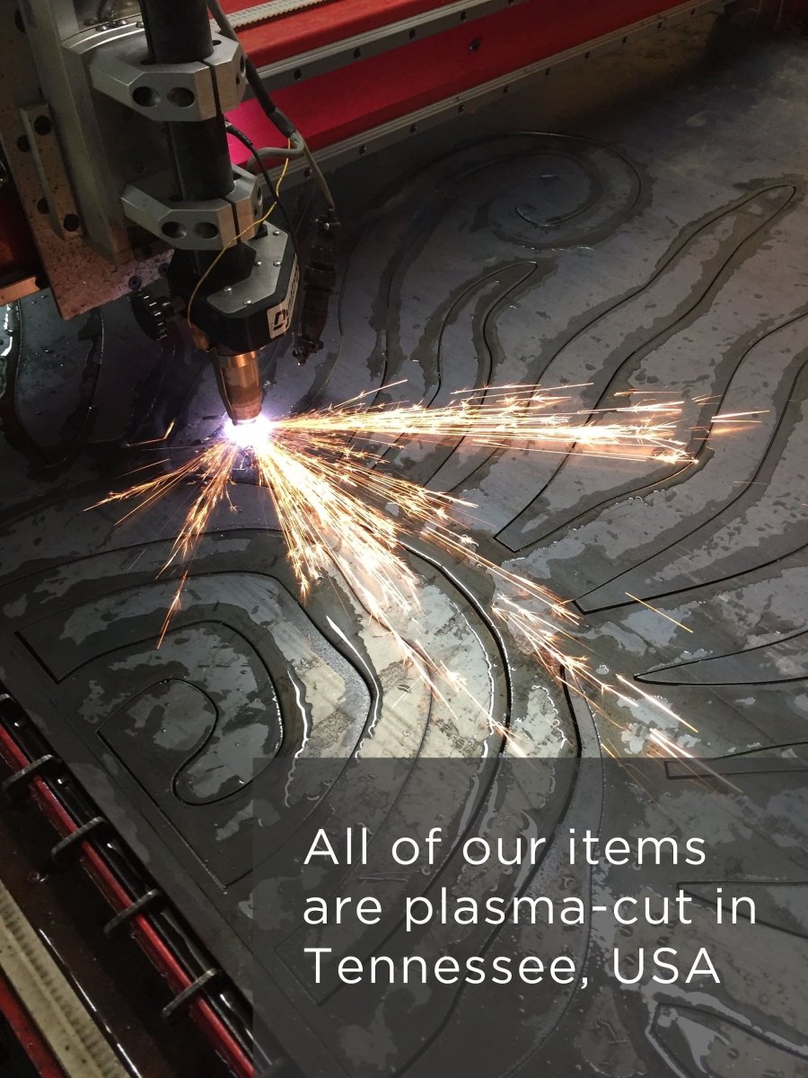 Tennessee Tri-star Metal Art