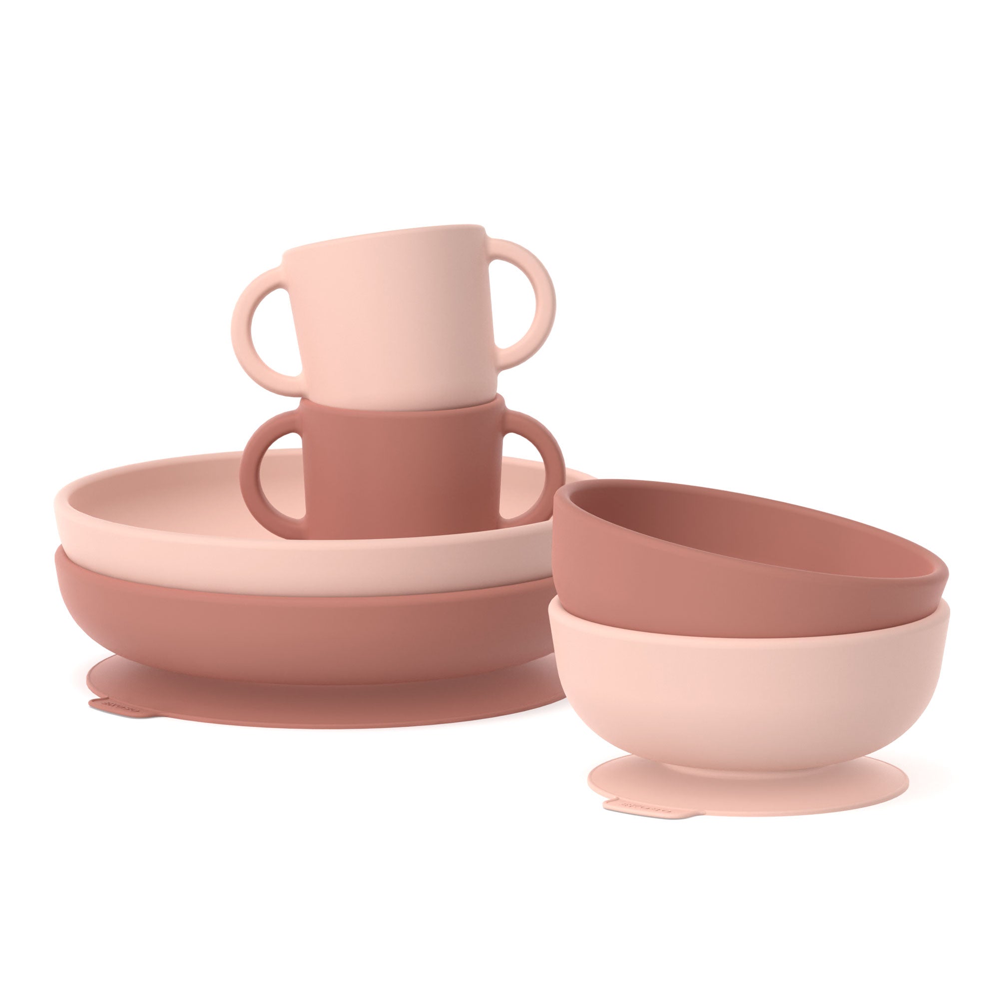 Baby Feeding Bundle - Blush/terracotta