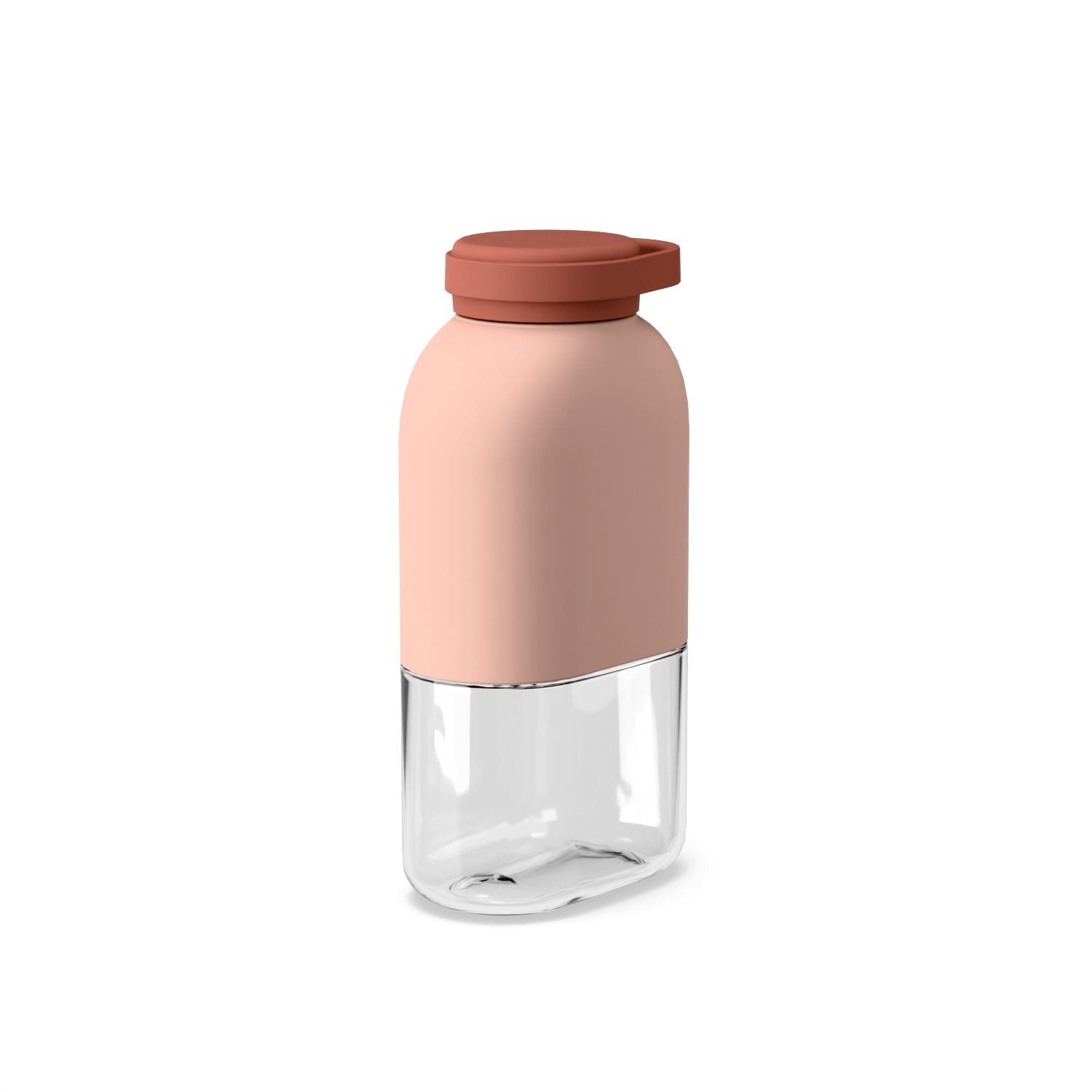 Slim Water Bottle 12 Oz Blush / Terracotta - Set Of 2