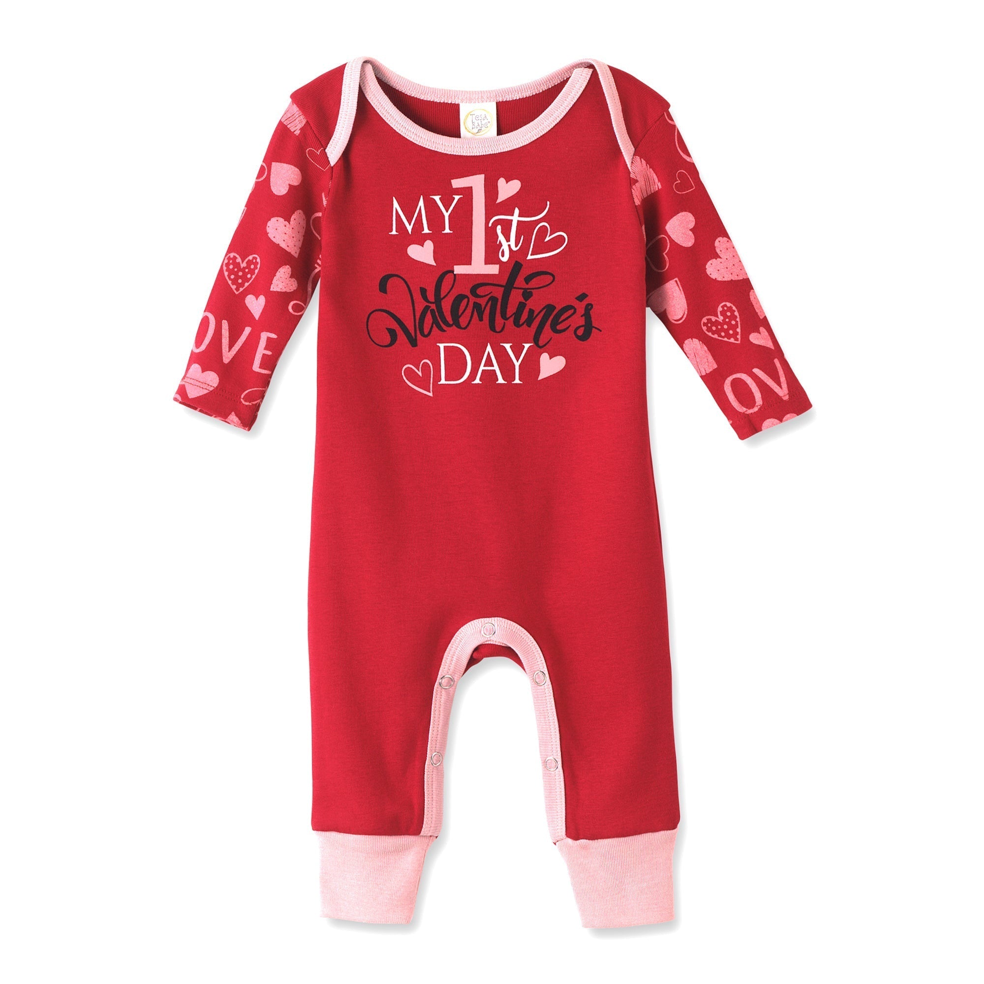 My 1st Valentine's Day Romper
