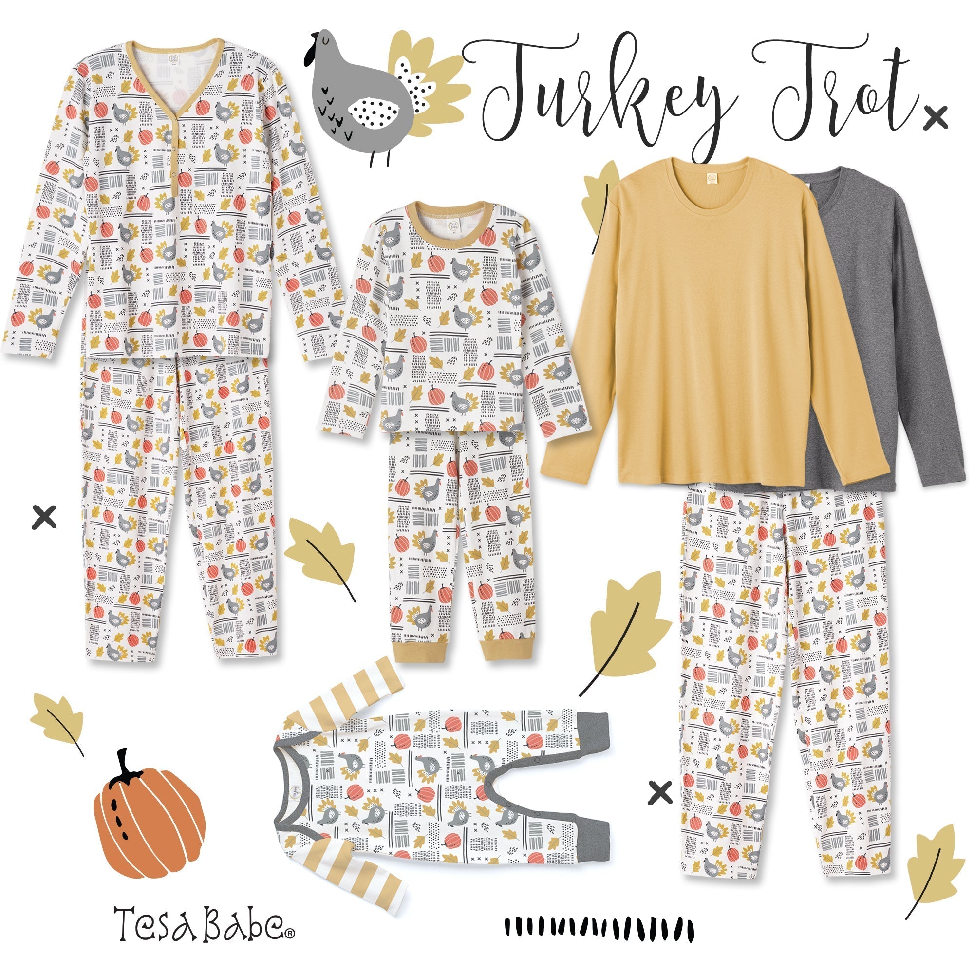 Thanksgiving Women's Bamboo Loungewear Set