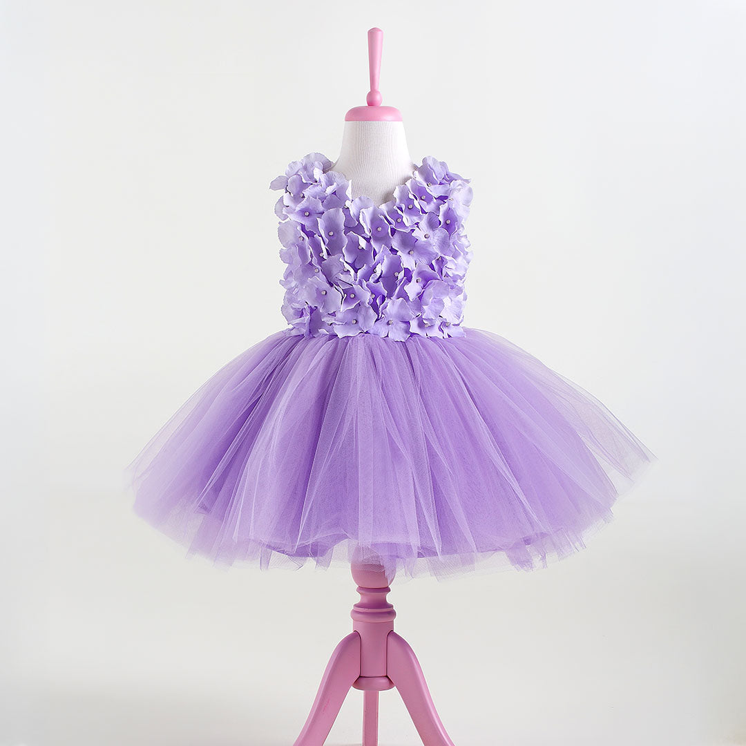 Barbara Lilac Party Dress