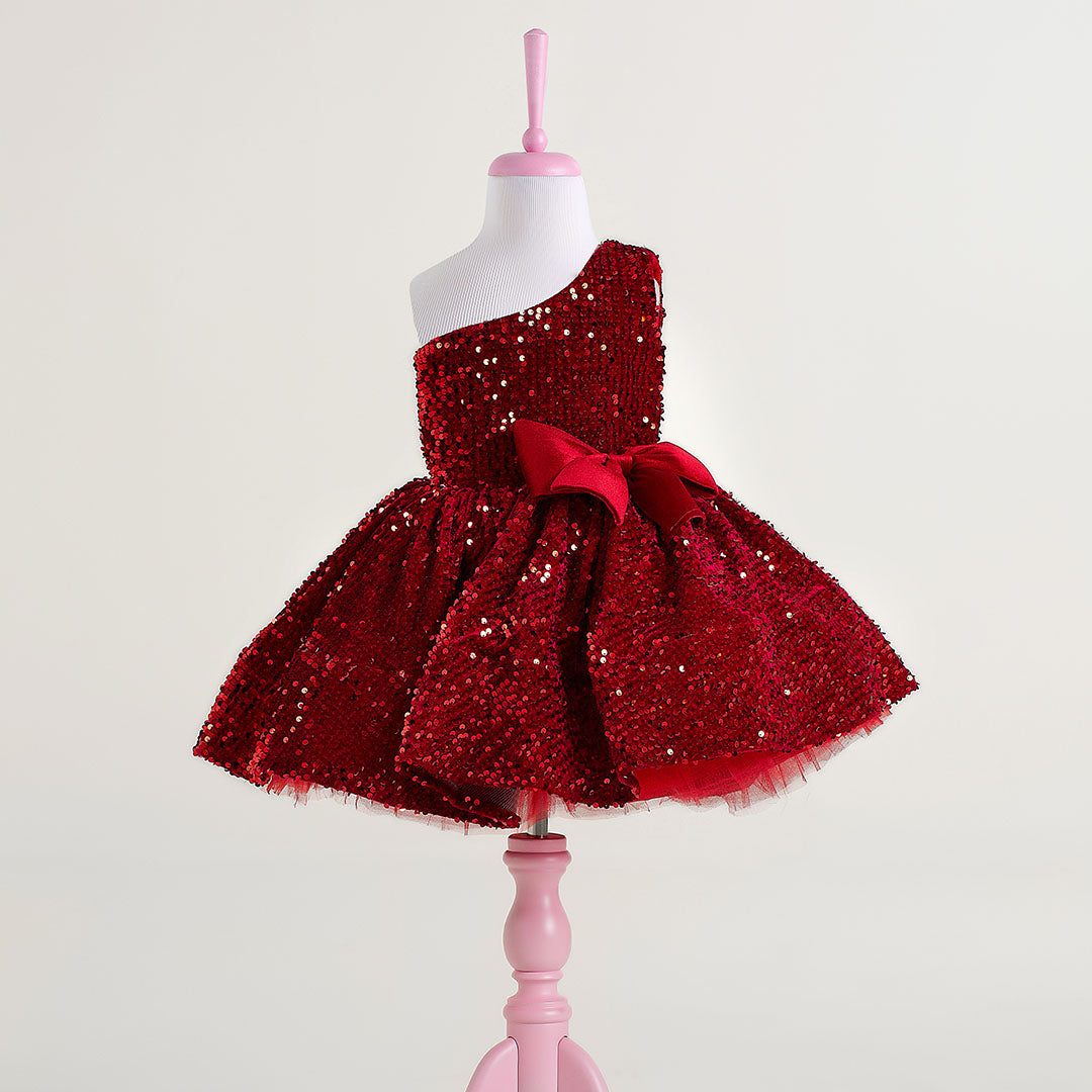 Isabella Red Party Dress