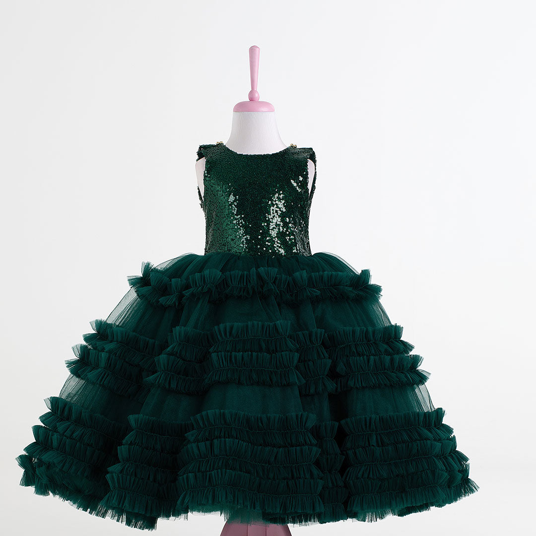 Marilyn Emerald Party Dress