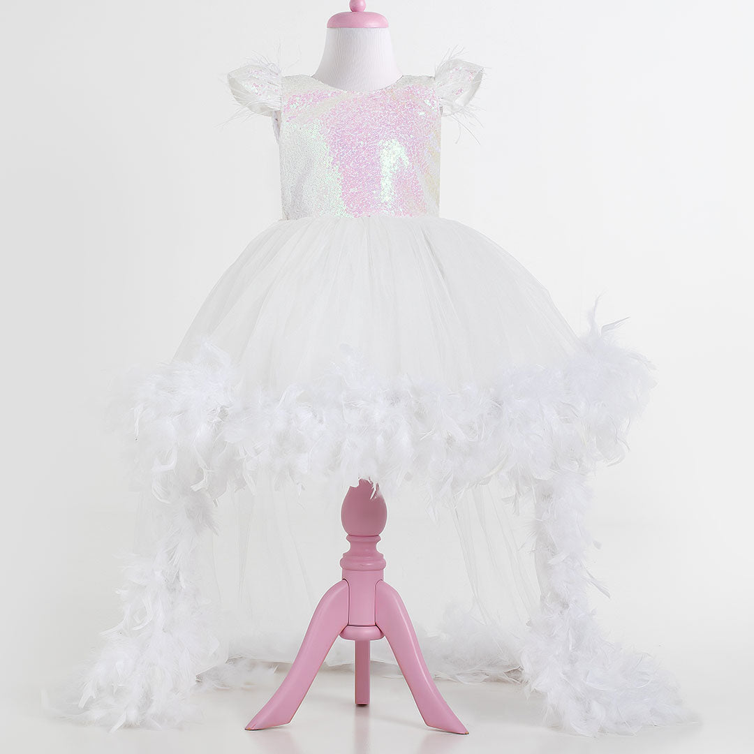 Ophelia White Party Dress