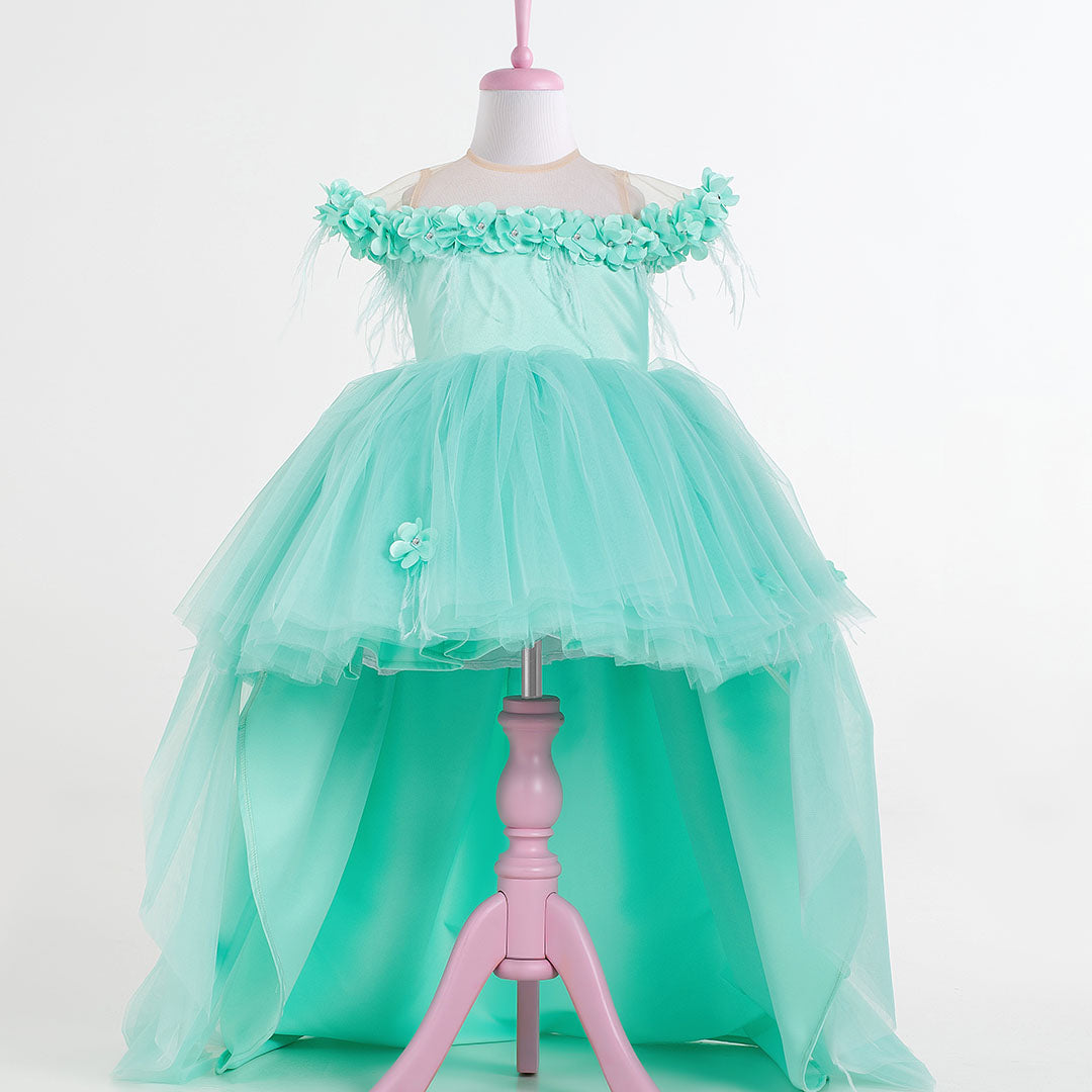 Violet Tiffany Party Dress - Tailed