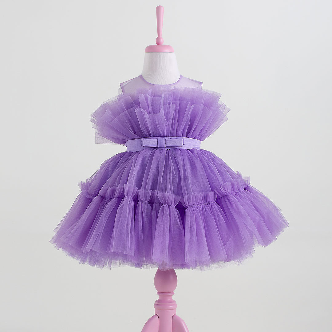Diana Lilac Party Dress