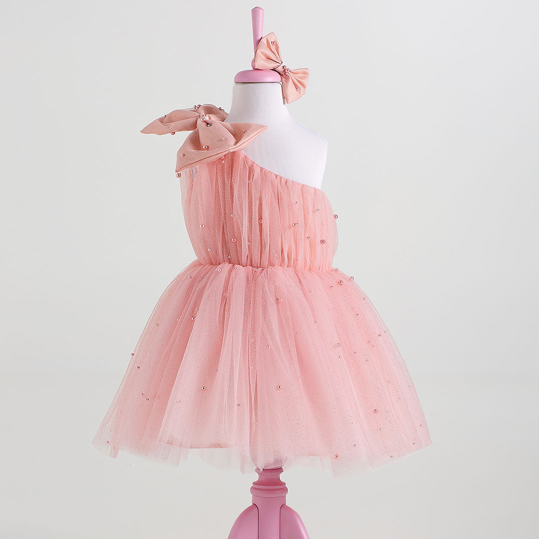 Cindy Rose Gold Party Dress