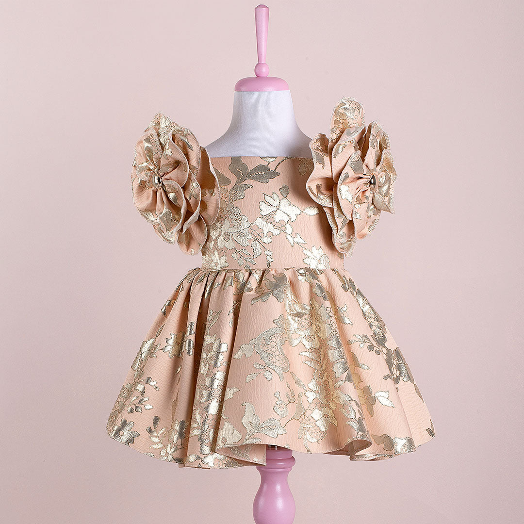 Rosa Powder Party Dress