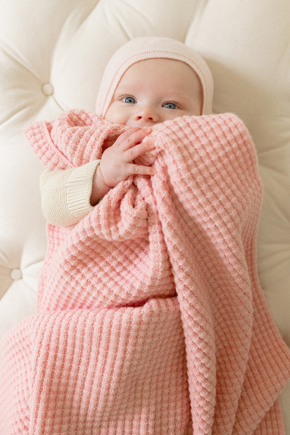 The Popcorn Blanket - Pink Quartz