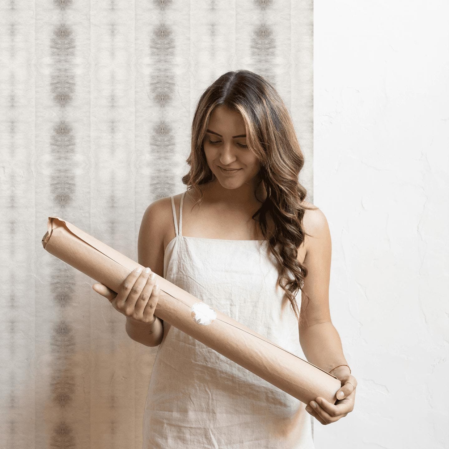 Tie-dye Stripes Wallpaper