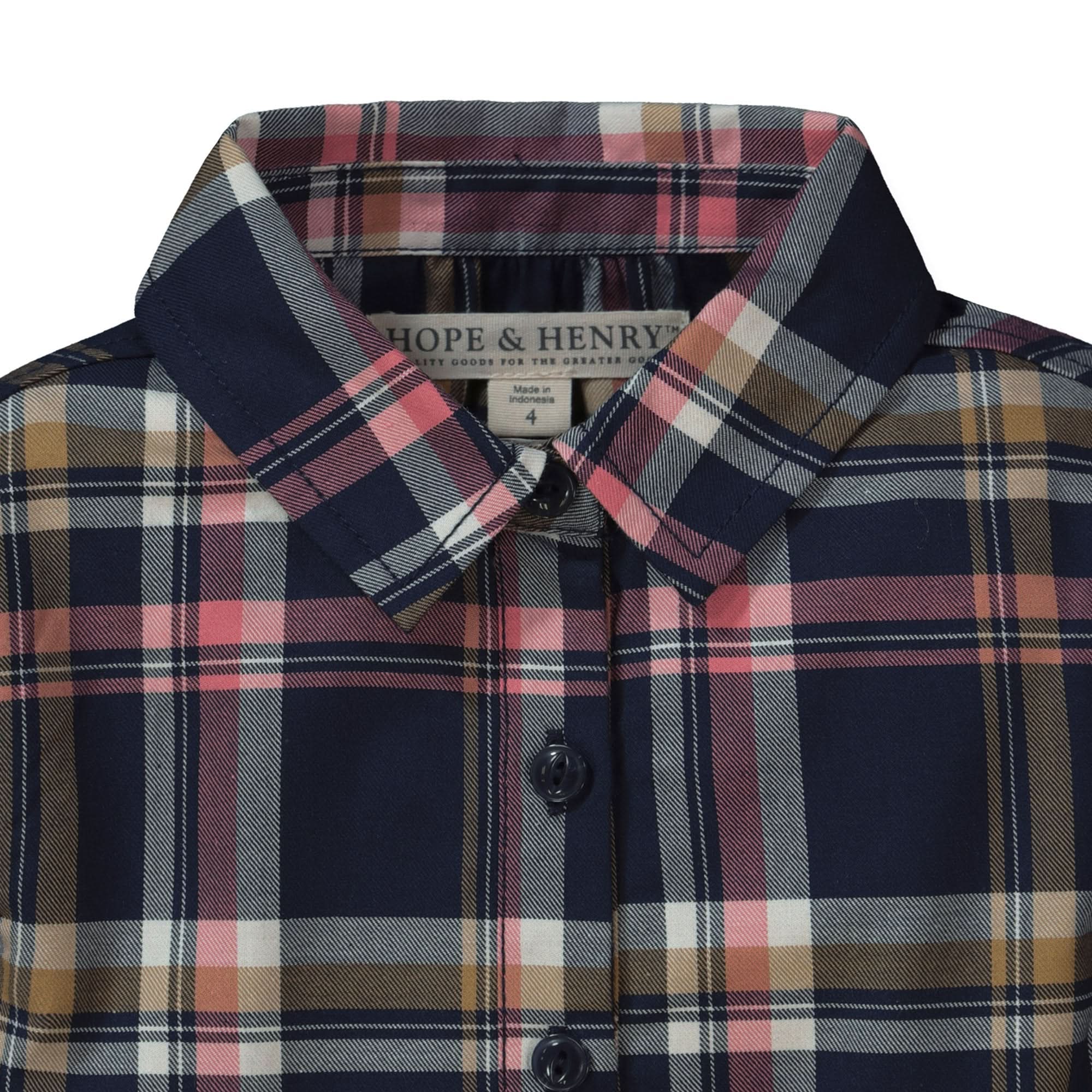 Tie-waist Shirtdress