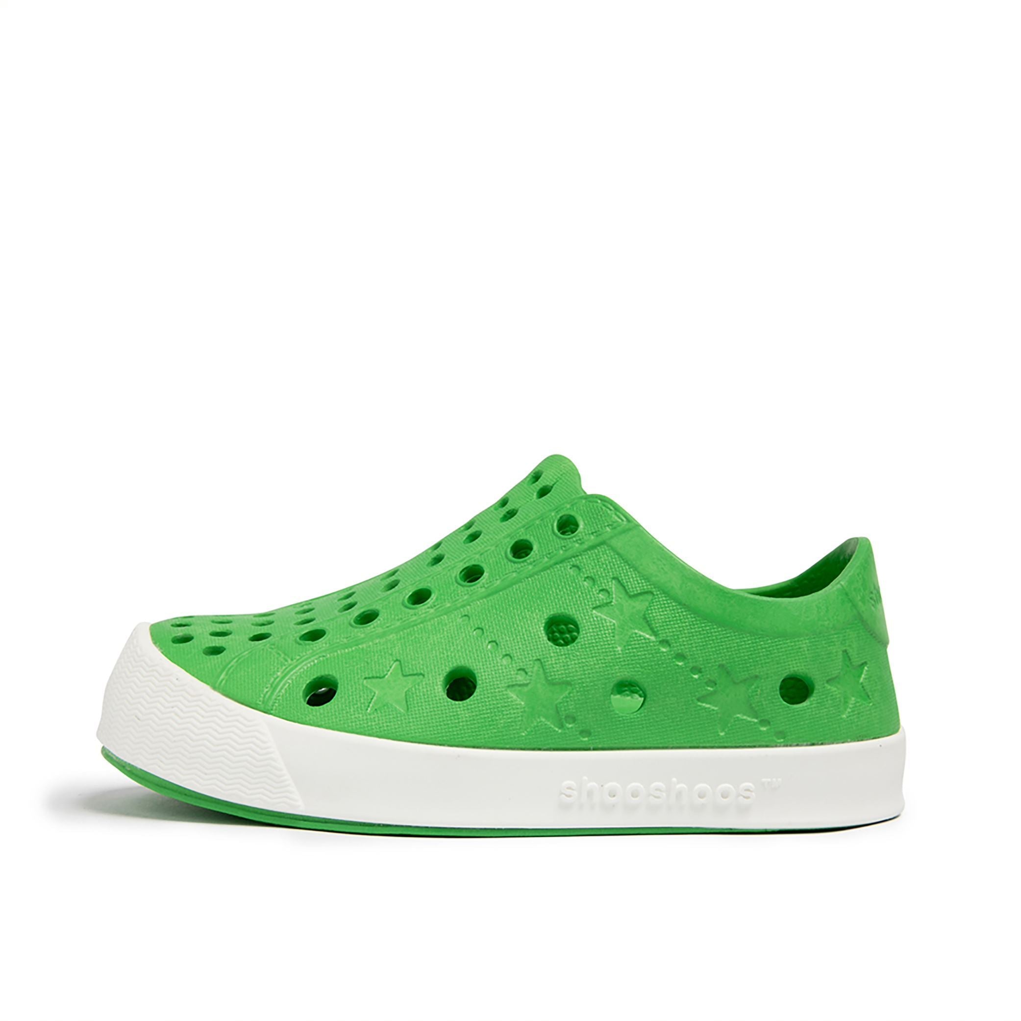 Toddler Boys Perforated Slip On Water Sneakers in Green - Timbukto