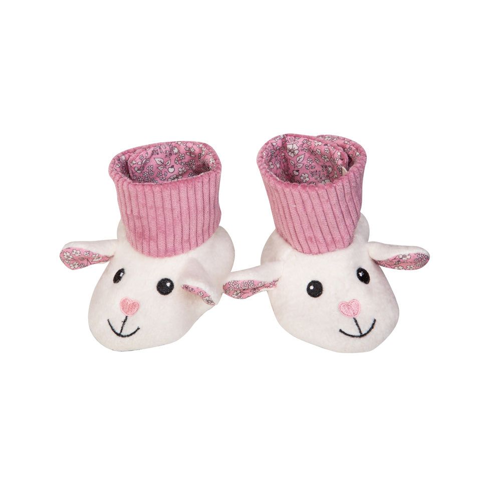 Patterned Booties - Lamby