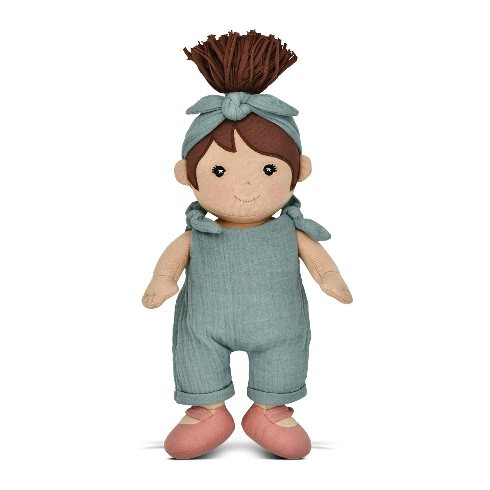 Apple Park Kids - Paloma In Teal Muslin
