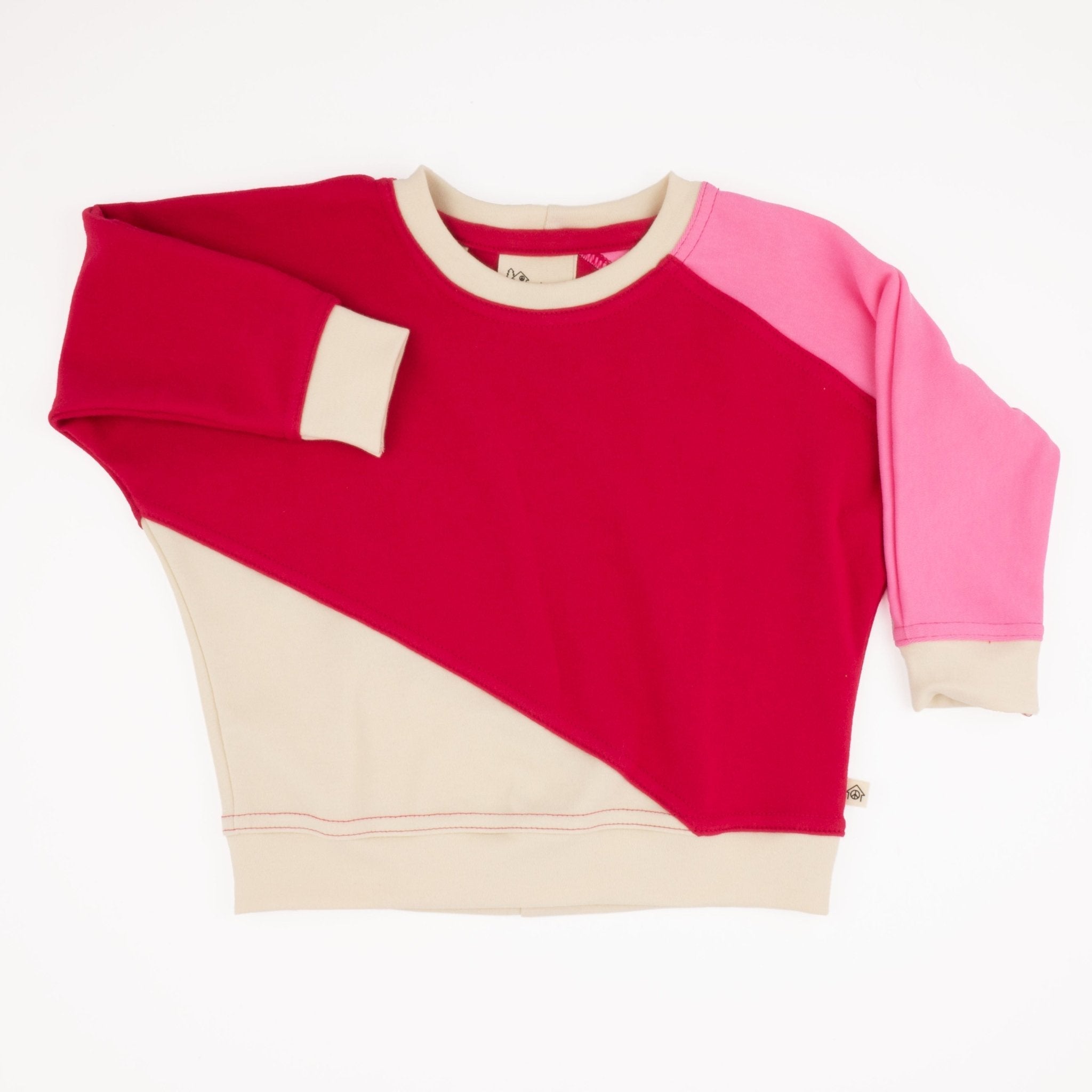 Toddler Diagonal Colorblock Sweatshirt