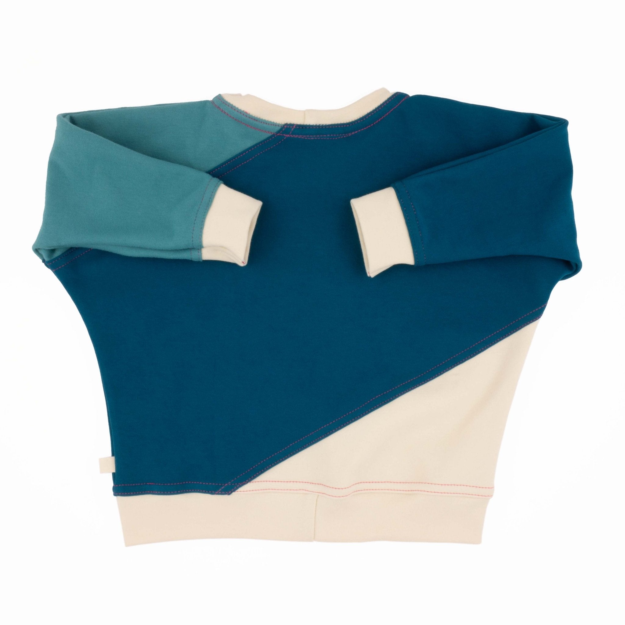 Toddler Diagonal Colorblock Sweatshirt