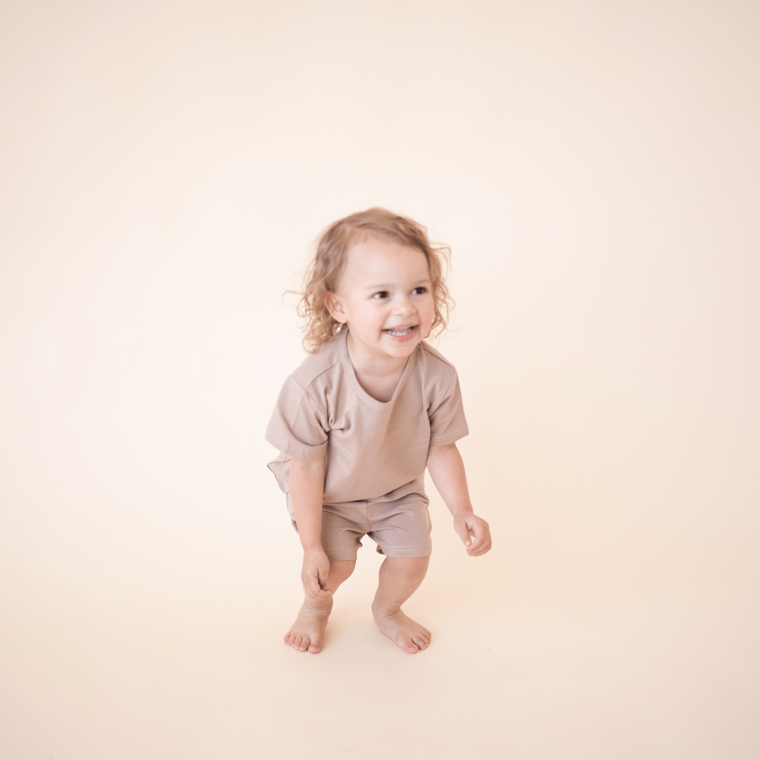 Organic Cotton Short Set – Mocha