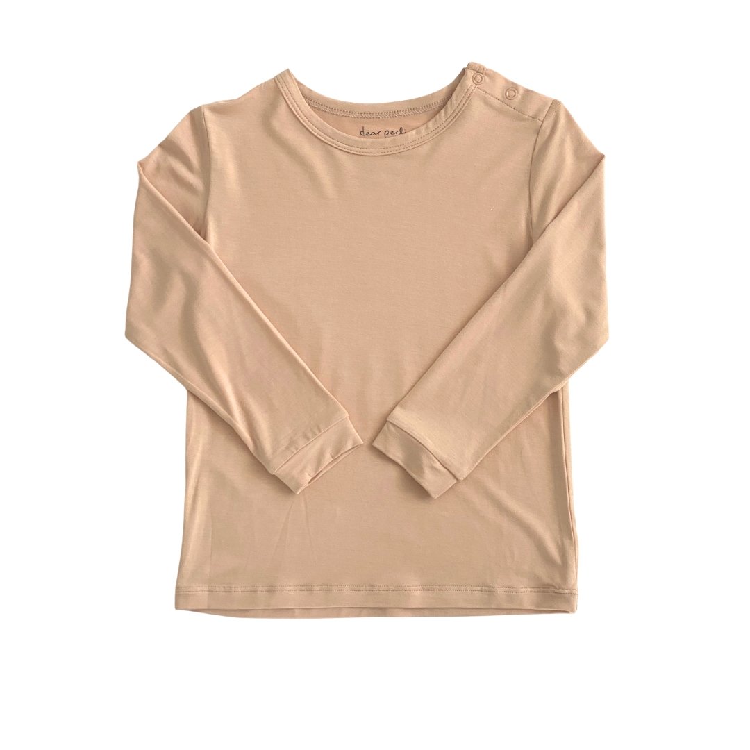 Toddler Pajama Set In Apricot