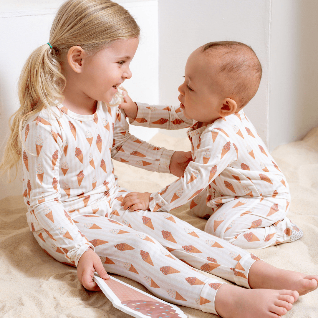 Toddler Pajama Set In Sundae Fun Day
