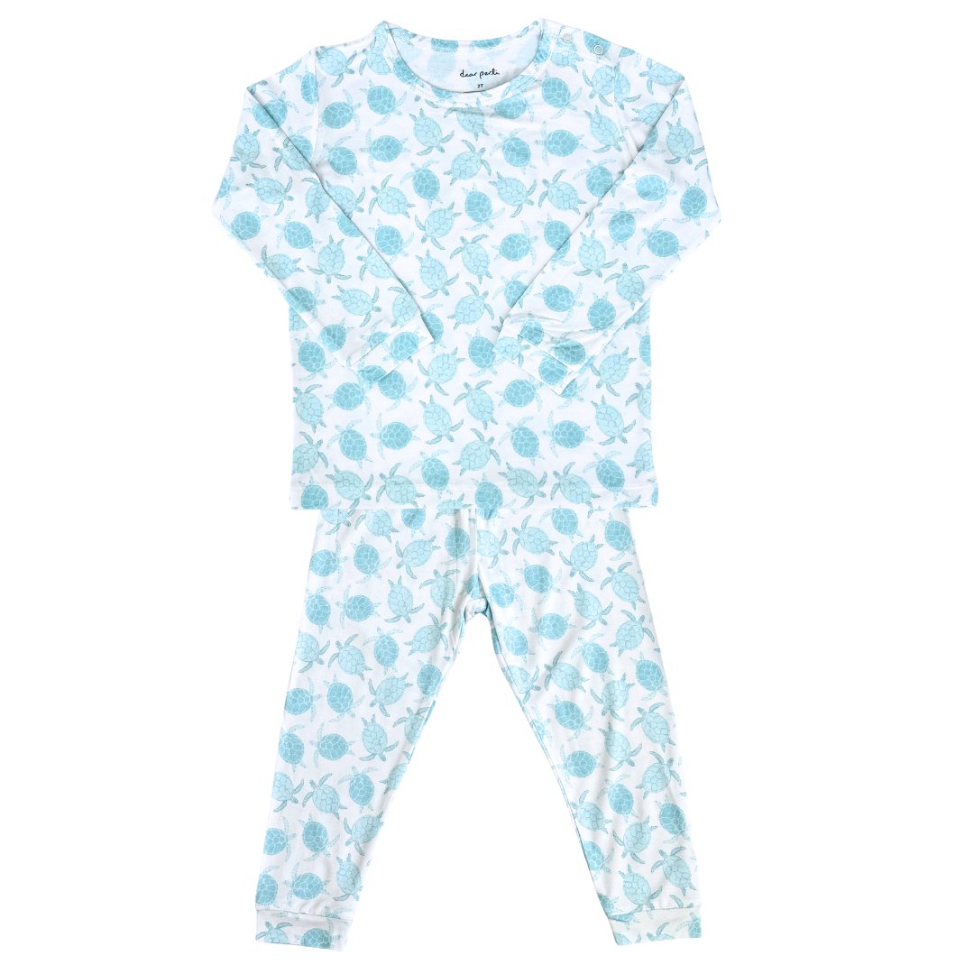 Toddler Pajama Set In Turtley Awesome