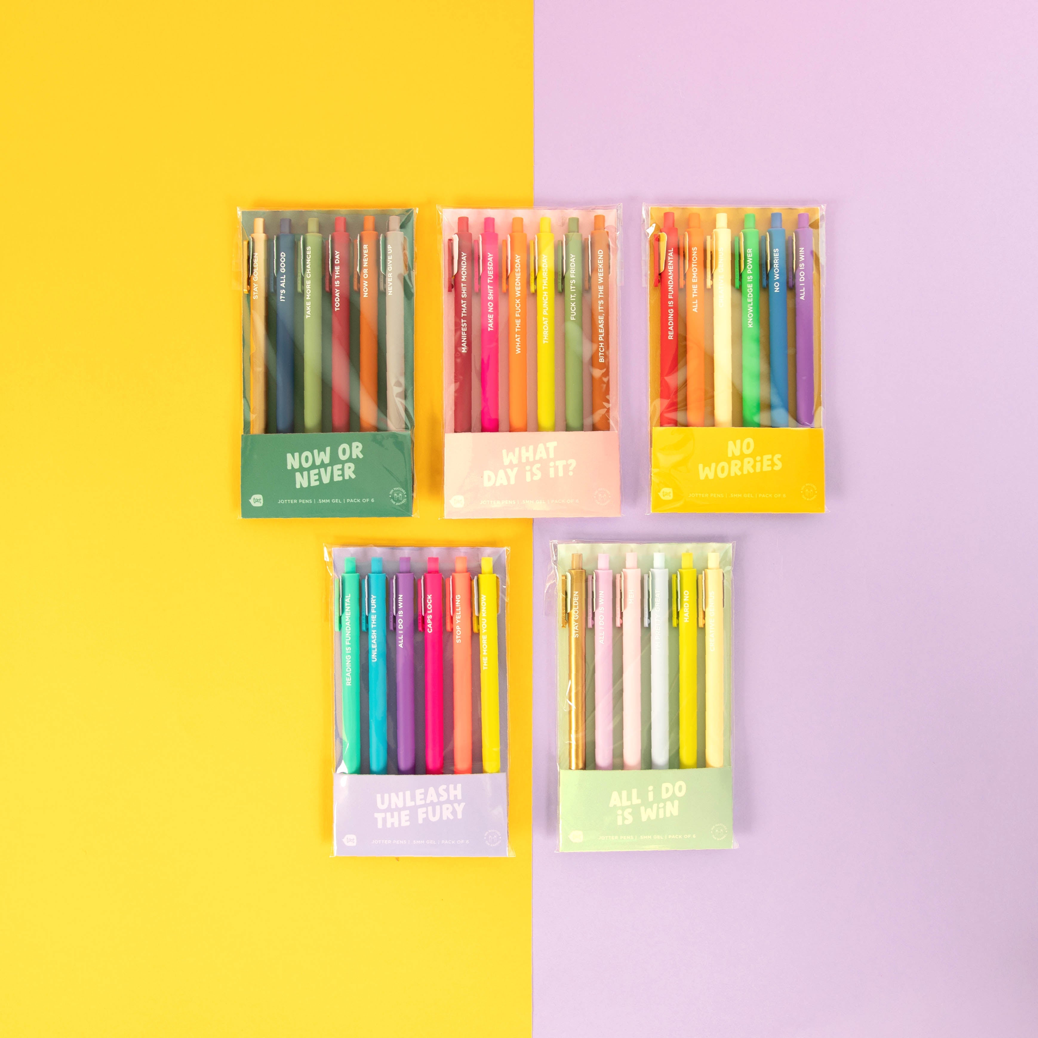 Jotter Sets 6 Pack