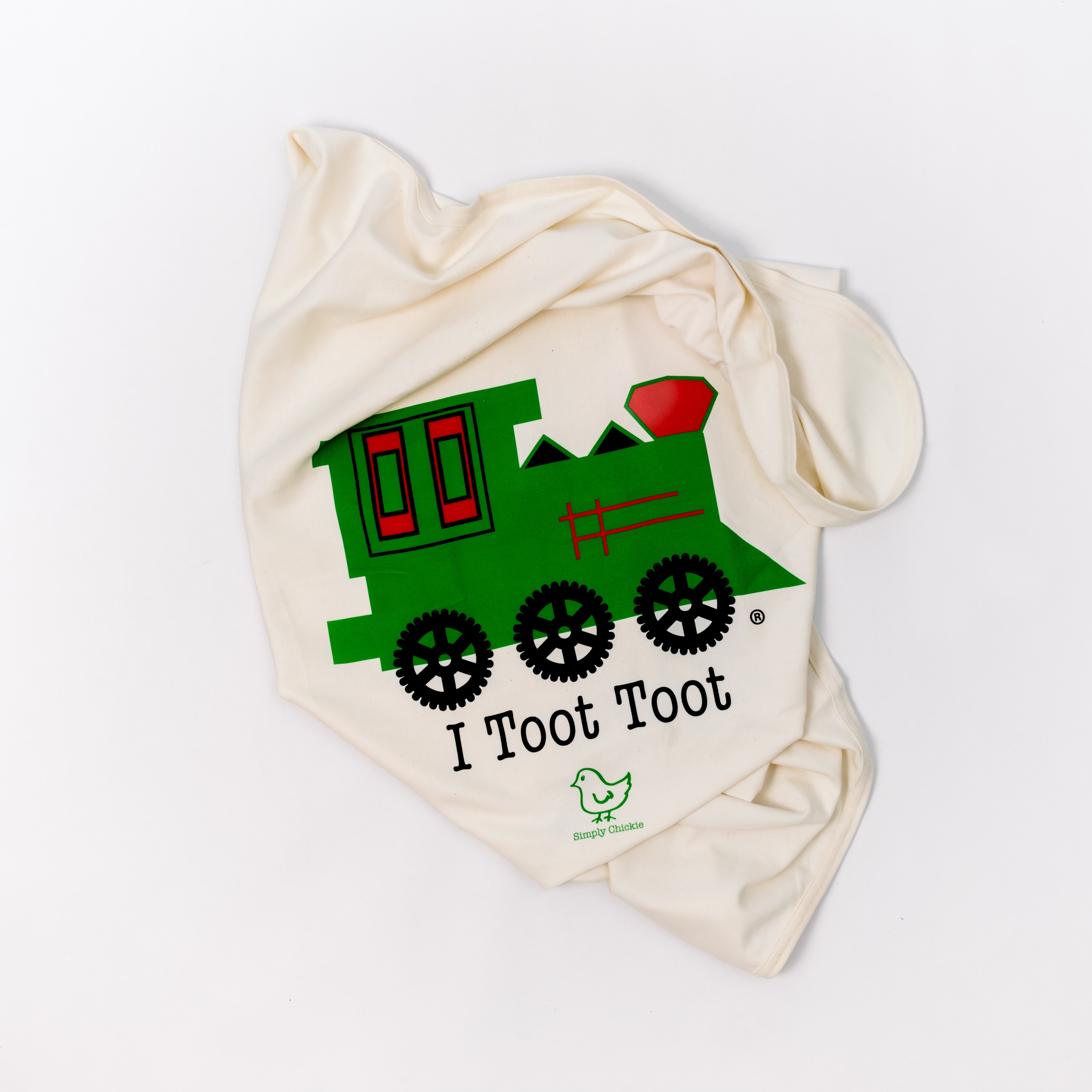 Train Toot Toot Baby Blanket