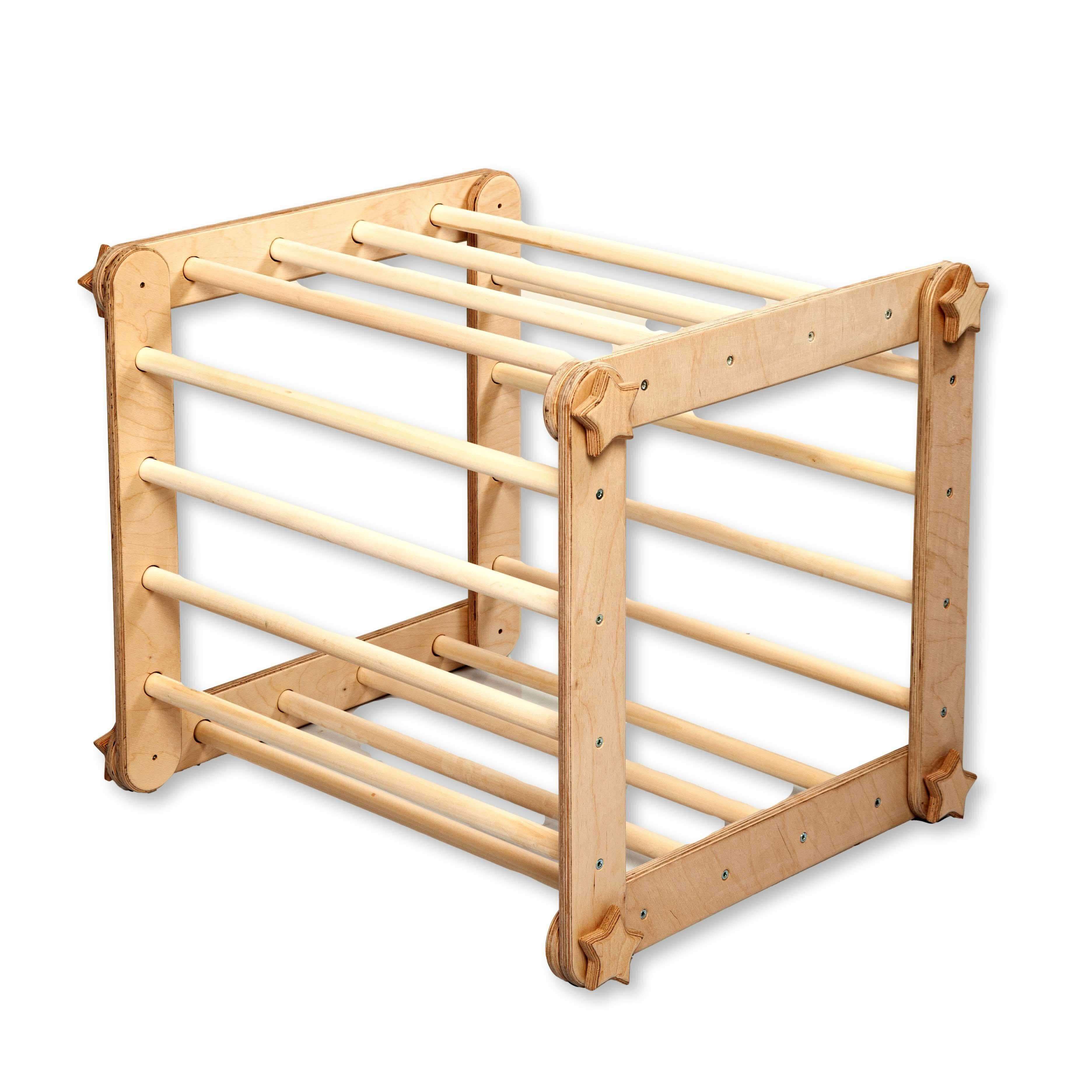 Montessori Climbing Triangle Cube With Reversible Ramp